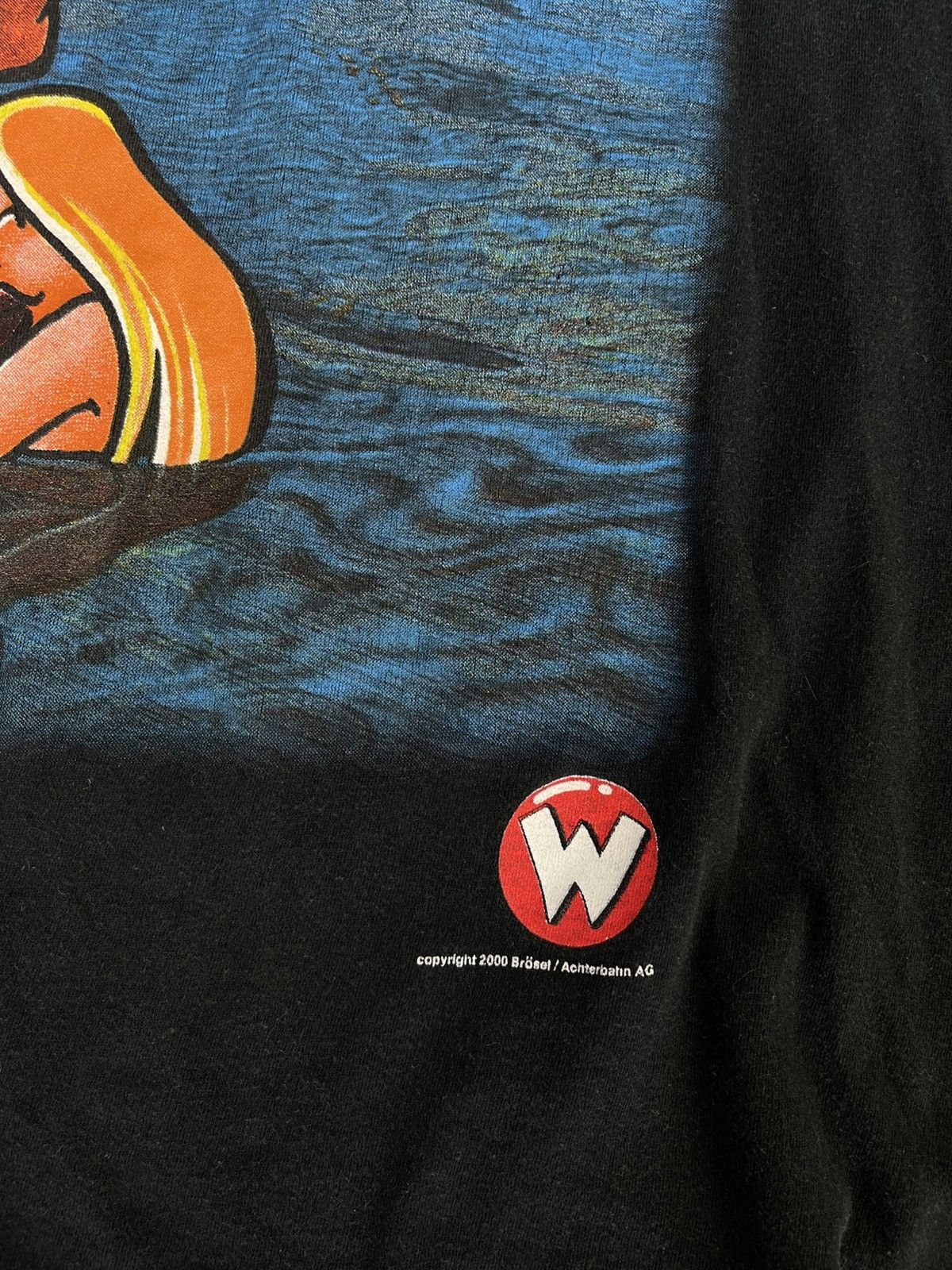 Warner Bros 2000’s Vintage Warner Bros T Shirt Y2K USA Size US L / EU 52-54 / 3 - 4 Thumbnail