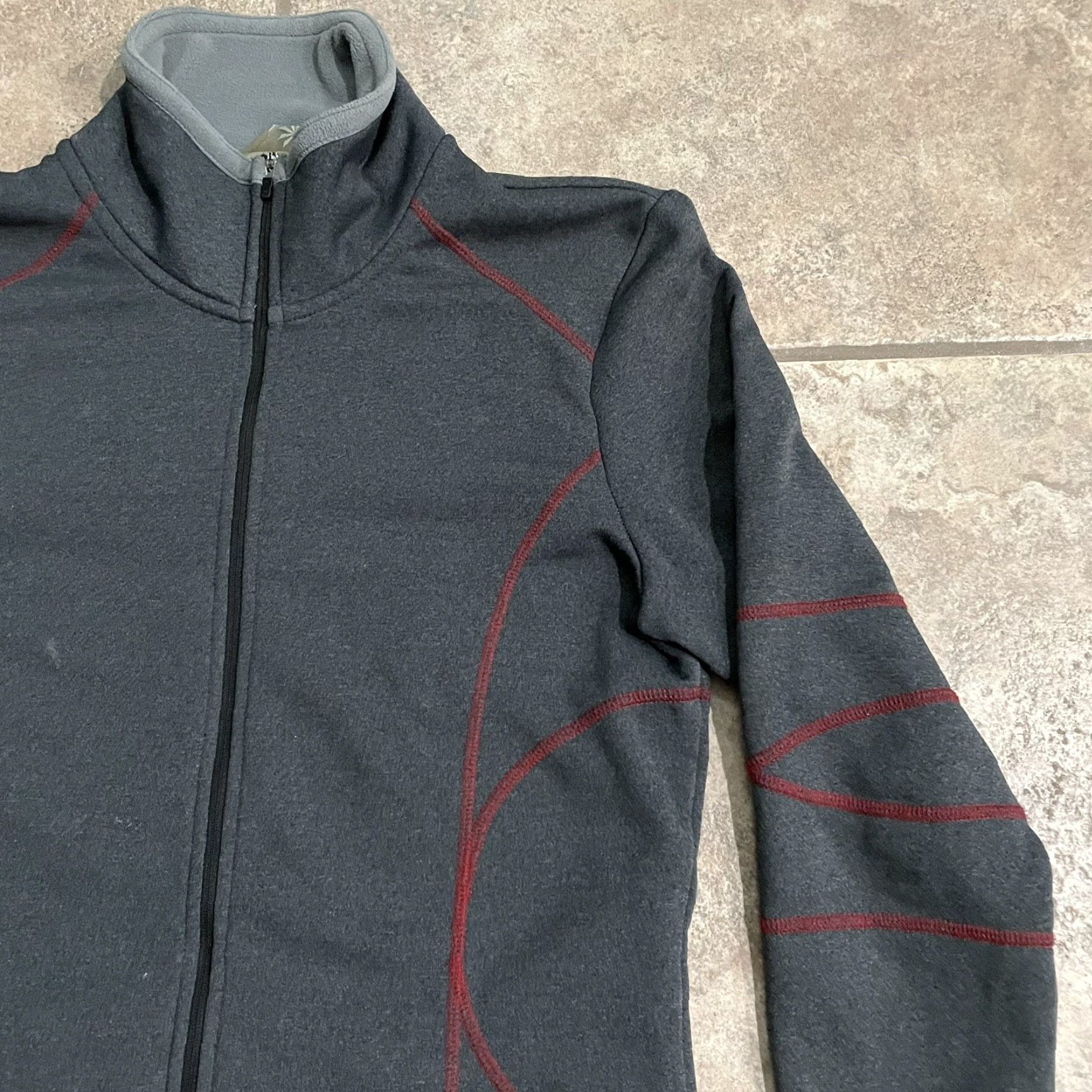 Athleta Athleta Jacket Womens Size S Gray Long Sleeve Zip-Up Activewear Basic Jacket Size S / US 4 / IT 40 - 2 Thumbnail