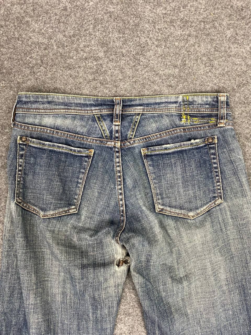 Marithe + Francois Girbaud marithe francois girbaud bootcut flare distressed denim Size US 32 / EU 48 - 4 Thumbnail