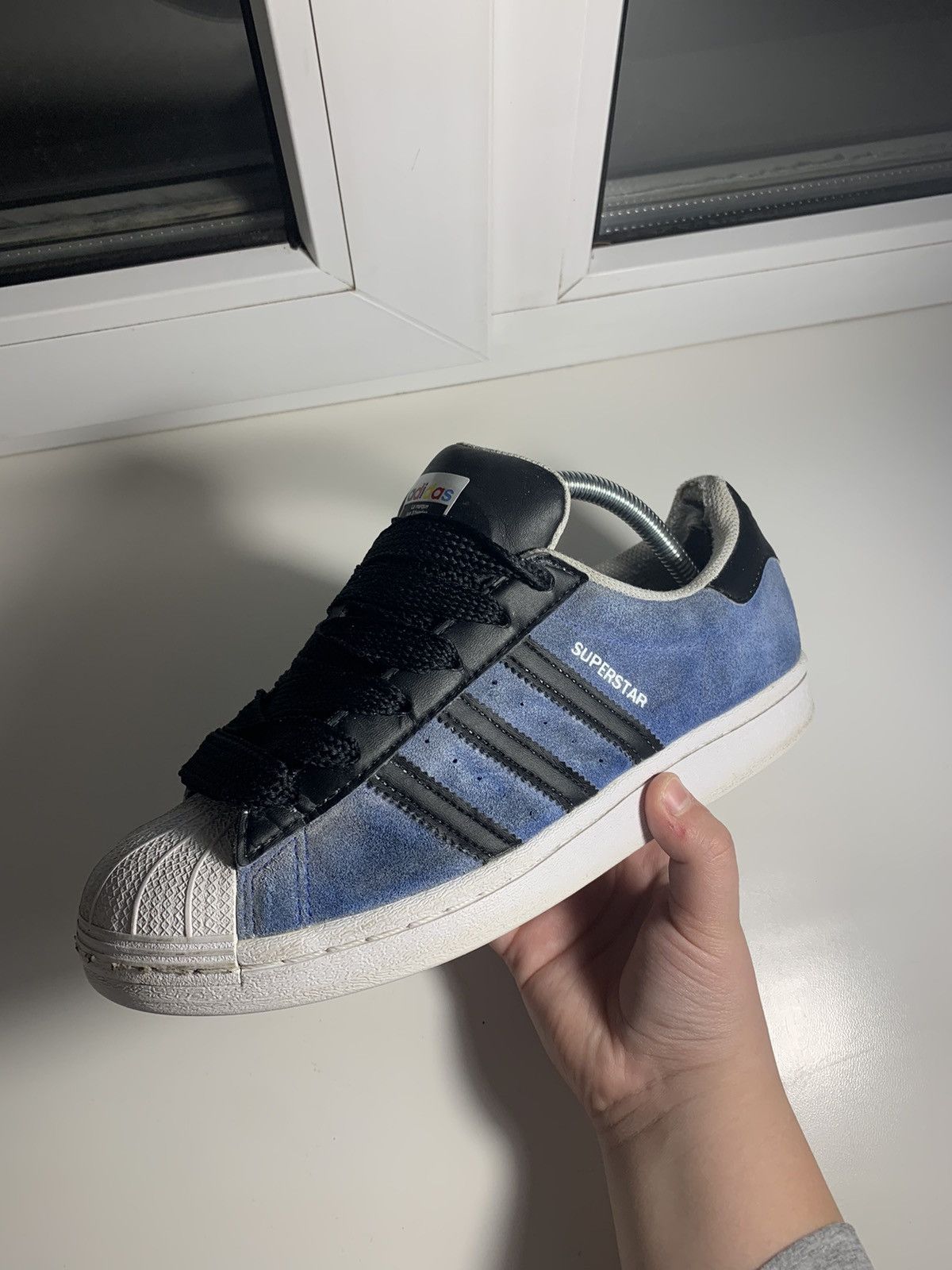 Adidas × Vintage Vintage Shoes Adidas (superstar) Size US 5 / EU 37 - 3 Thumbnail