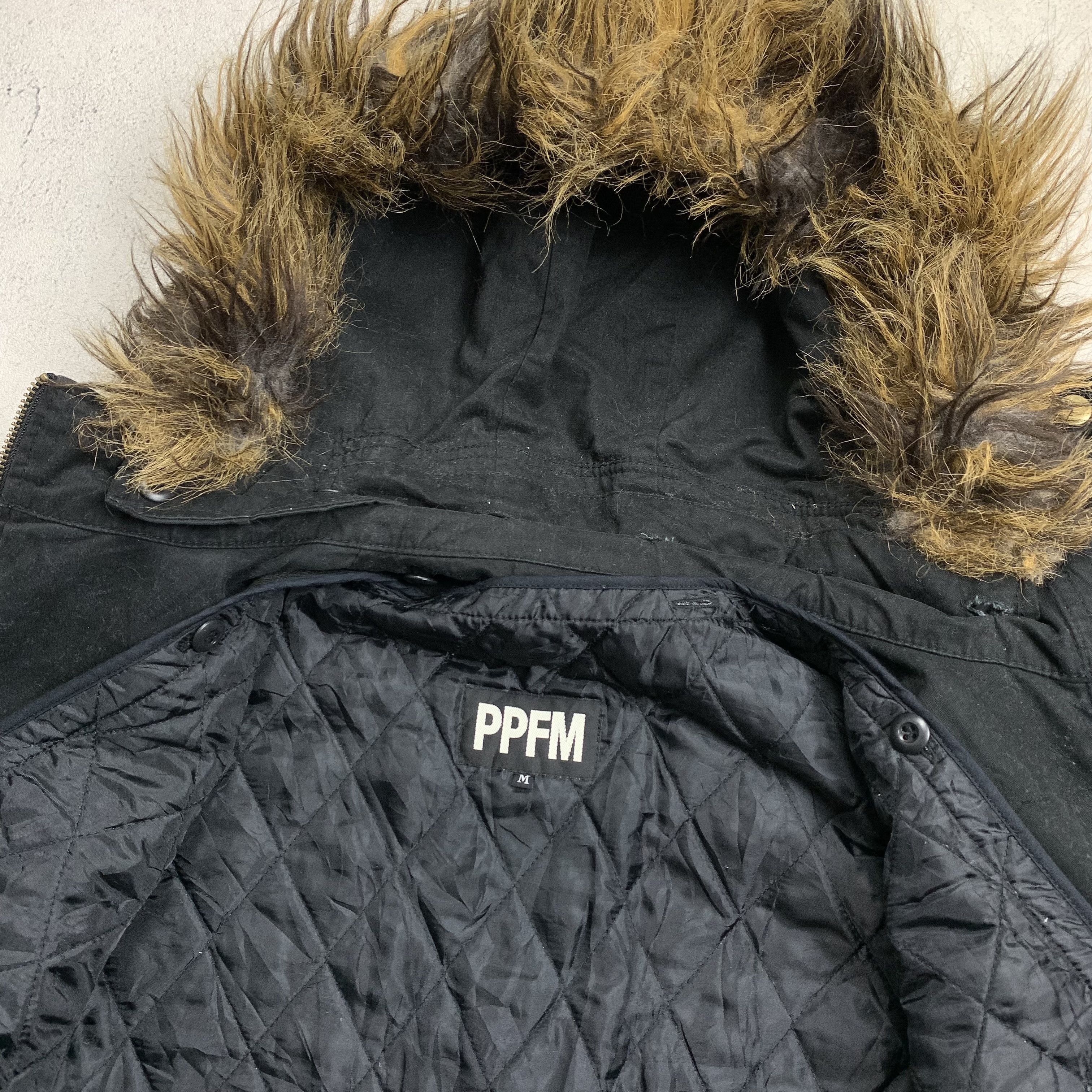 PPFM PPFM Fur Hoodie Jacket Japanese Brand LGB Style Kmrii Size US M / EU 48-50 / 2 - 5 Thumbnail