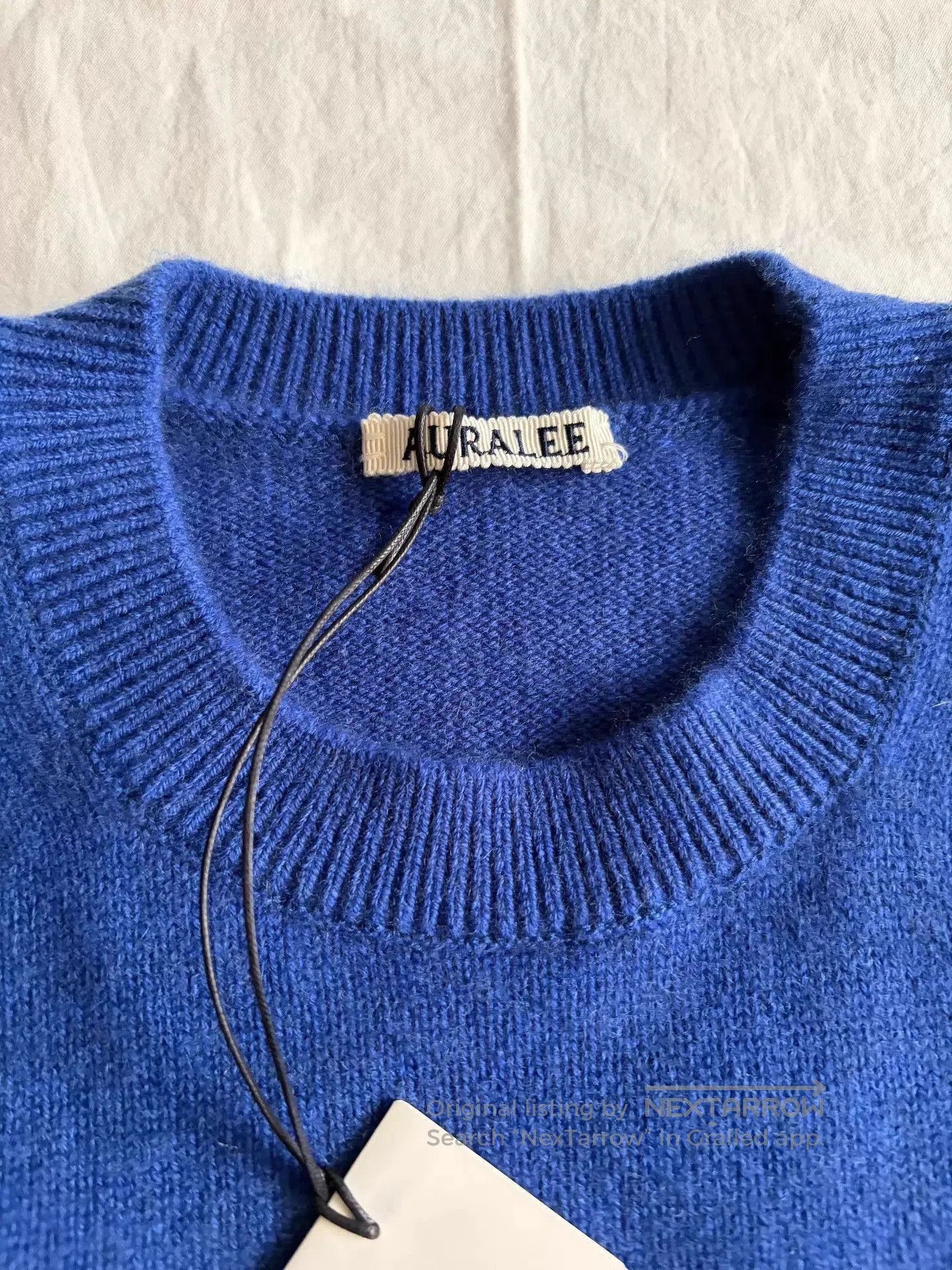 Auralee Blue Long Sleeve Sweater Size L. Size US L / EU 52-54 / 3 - 2 Thumbnail