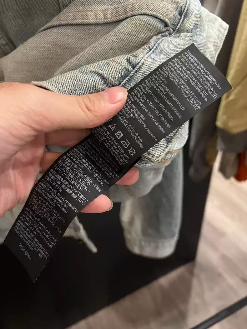 Saint Laurent Paris Saint Laurent Paris Denim jacket-2505 Size US XL / EU 56 / 4 - 4 Thumbnail