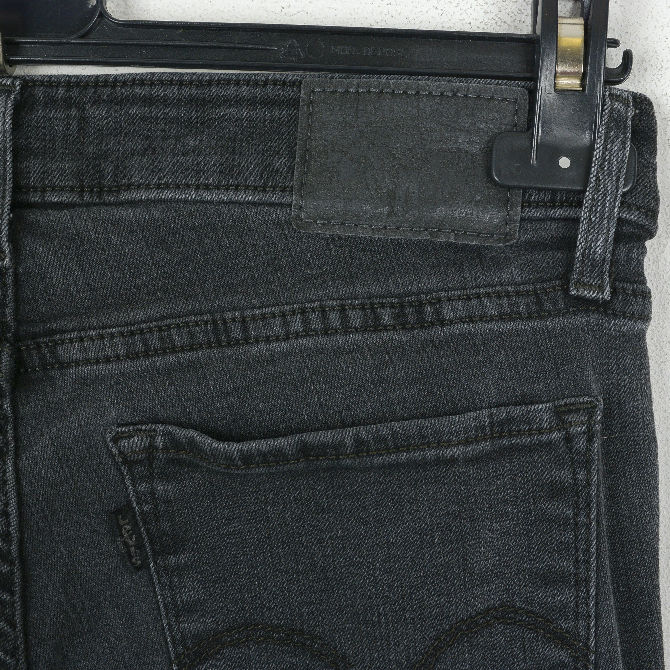 Levi's 712 Slim W29 L34 Denim Jeans Skinny Trousers Pants Tapered Size 29" - 5 Thumbnail
