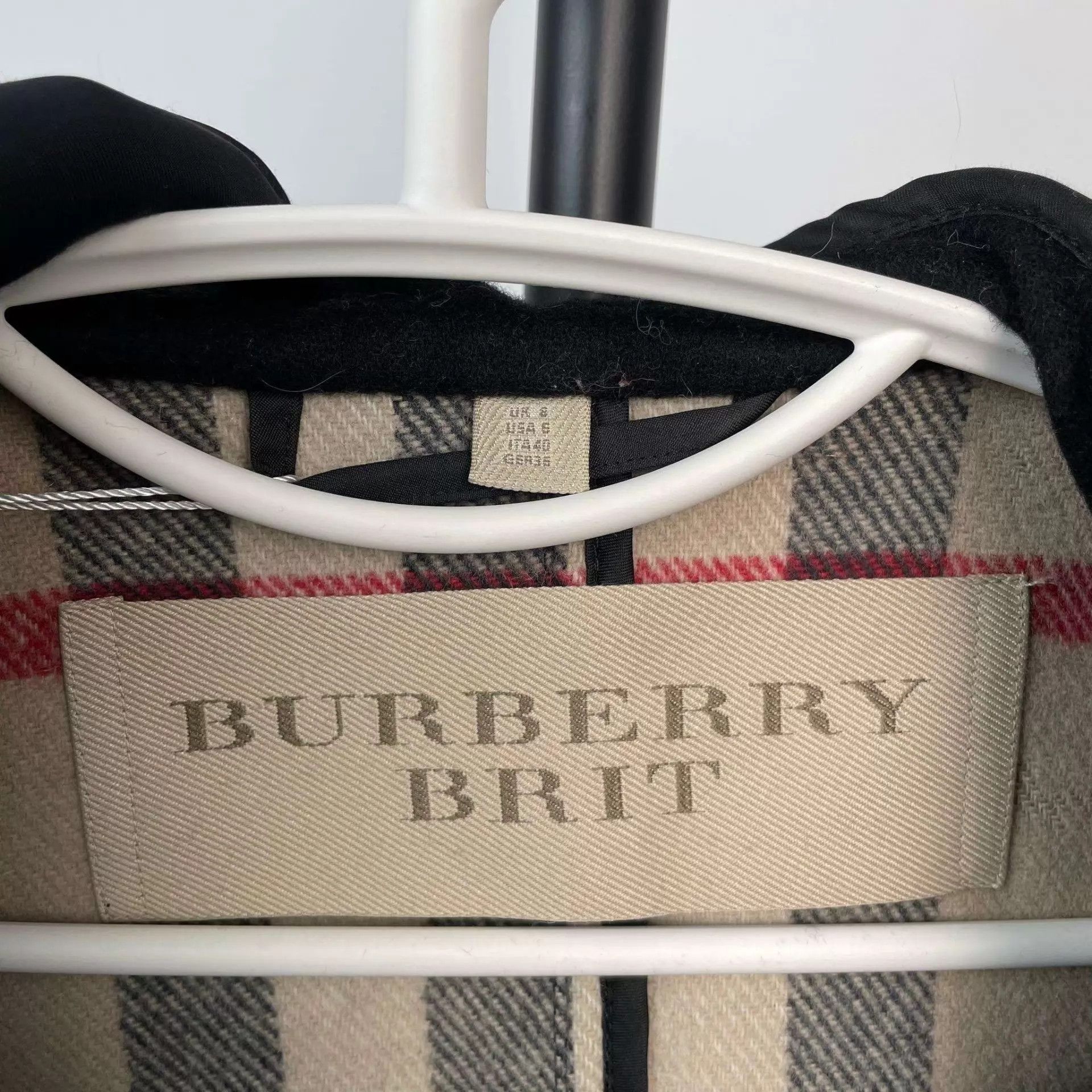 Burberry Burberry Cashmere Coat Black Size 8 Size M / US 6-8 / IT 42-44 - 4 Thumbnail
