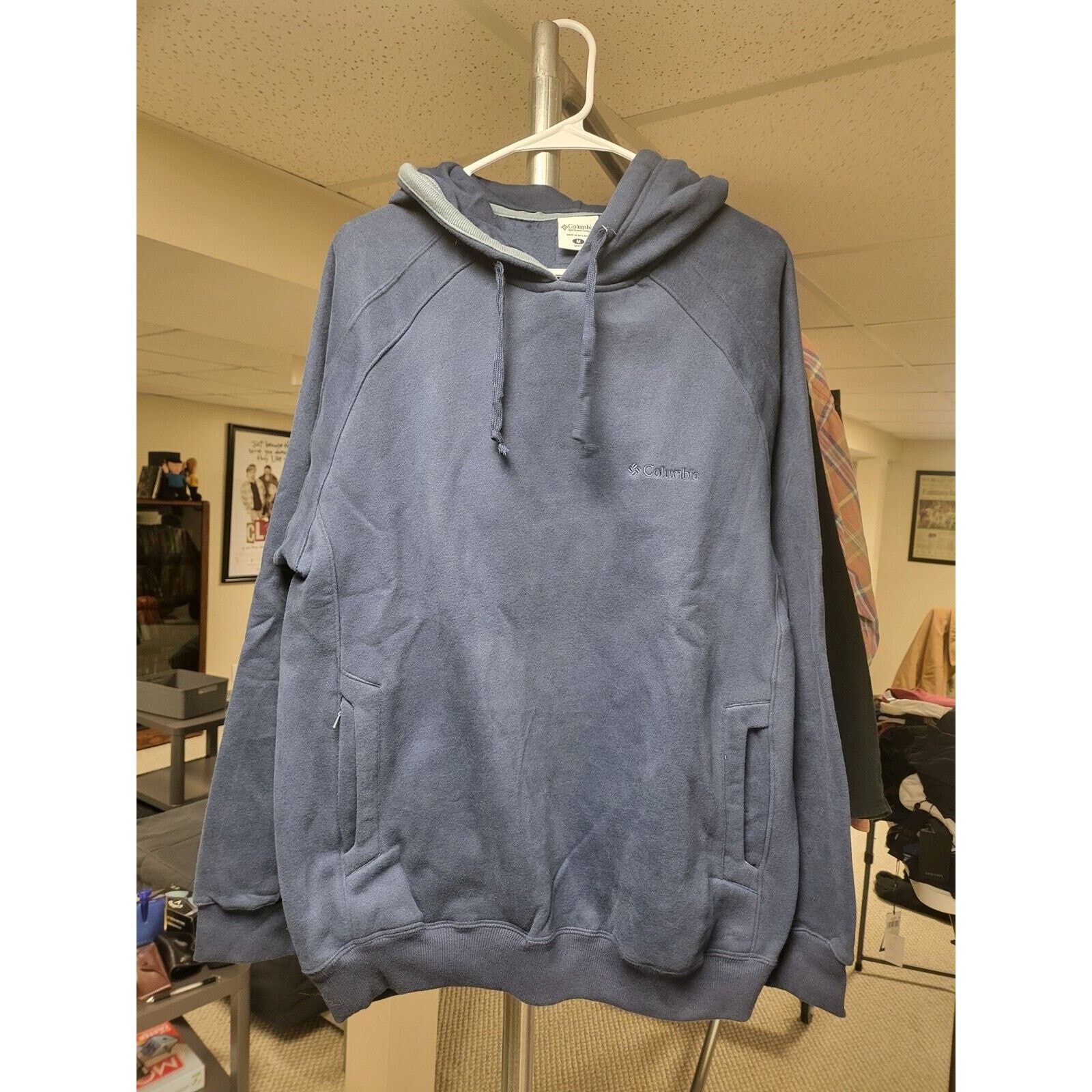 Columbia Columbia Men's Navy Pullover Hoodie Men's Size Medium Size US M / EU 48-50 / 2 - 1 Thumbnail