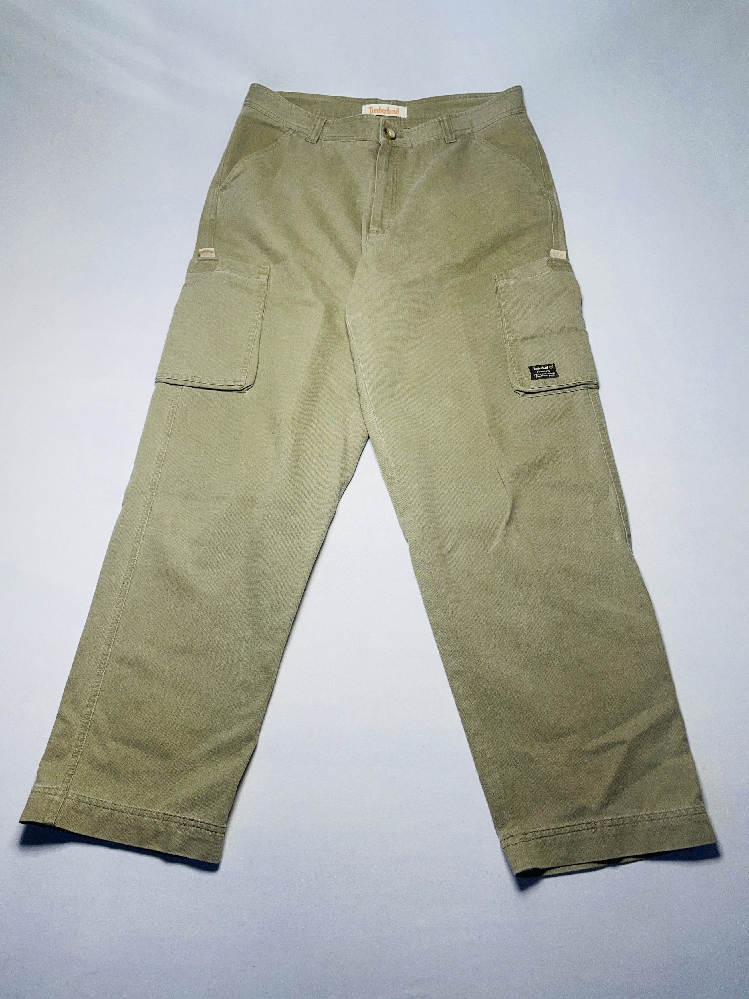 Timberland 🩳 19,90€ – Timberland Cargohose – Khaki – Größe L Size US 35 - 1 Thumbnail