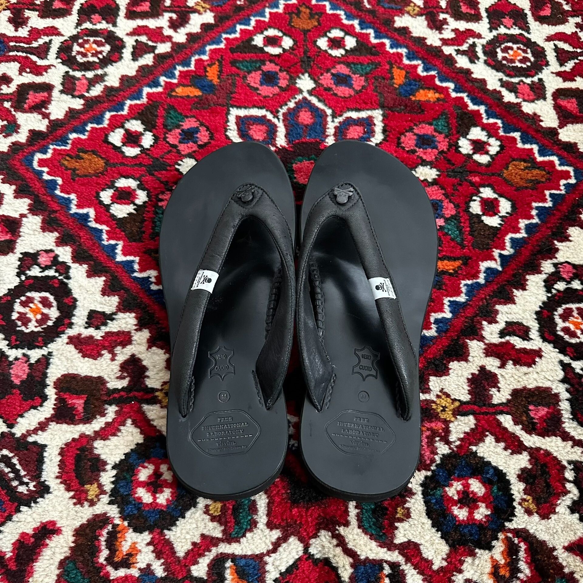 Visvim visvim x mastermind japan lama slippers Size US 9 / EU 42 - 1 Thumbnail