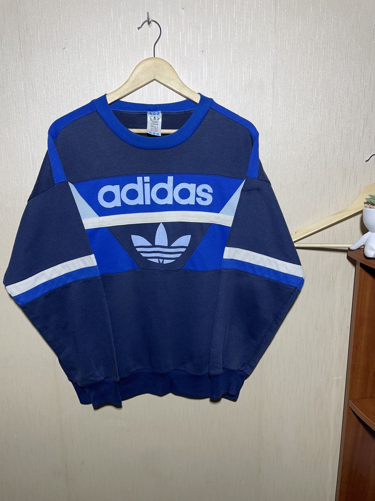 Adidas × Vintage Adidas vintage sweatshirt 90s Size US M / EU 48-50 / 2 - 1 Thumbnail
