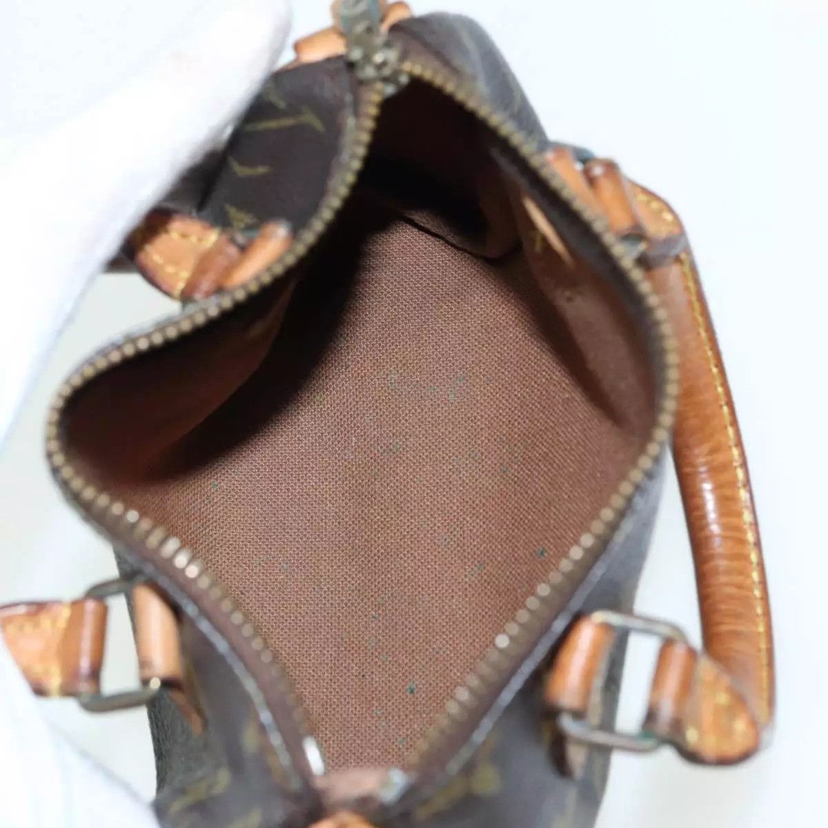Louis Vuitton LOUIS VUITTON Monogram Mini Speedy Hand Bag Size ONE SIZE - 8 Thumbnail