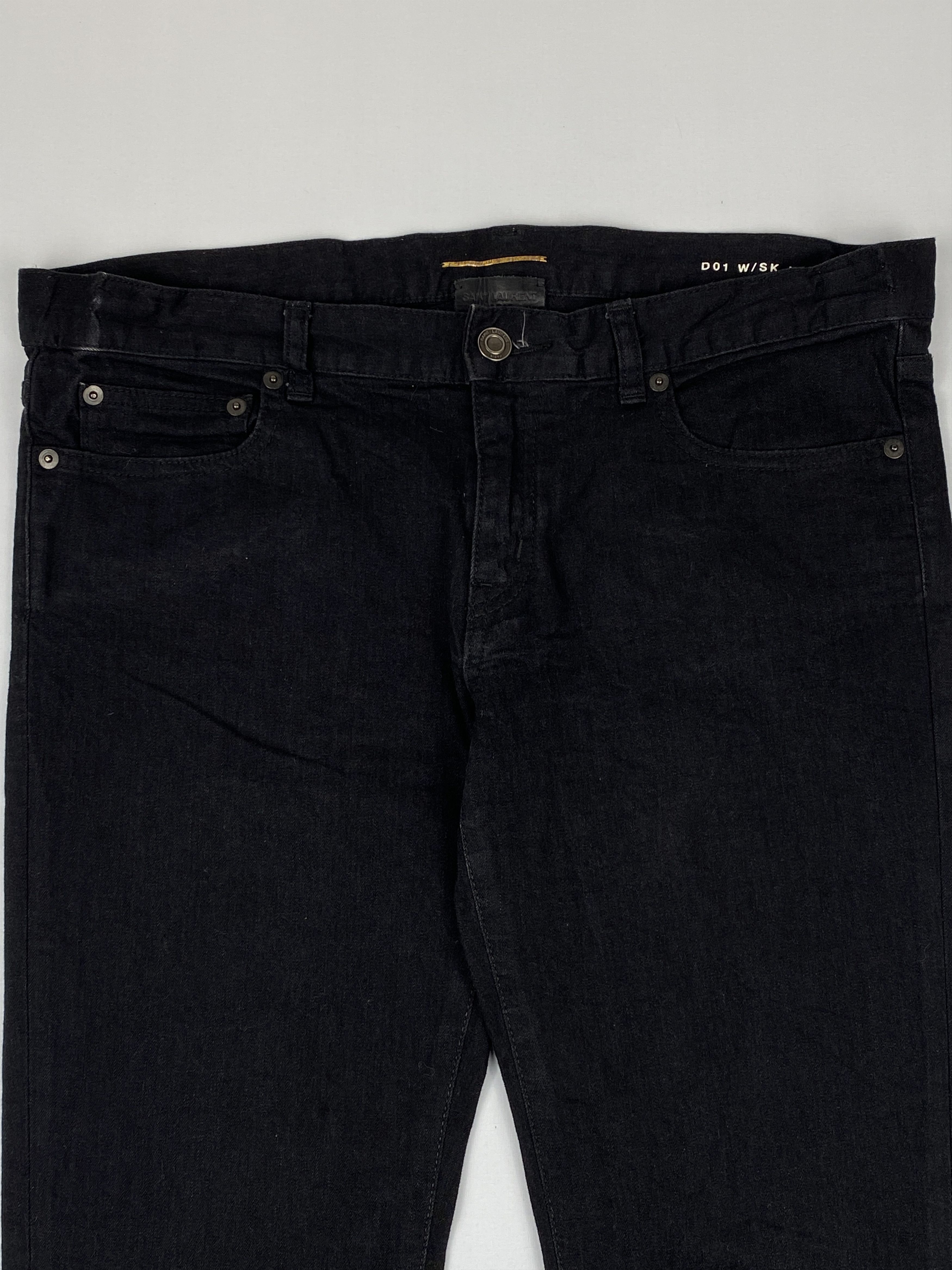 Saint Laurent Paris D01 2013 Jeans Size US 33 - 3 Thumbnail
