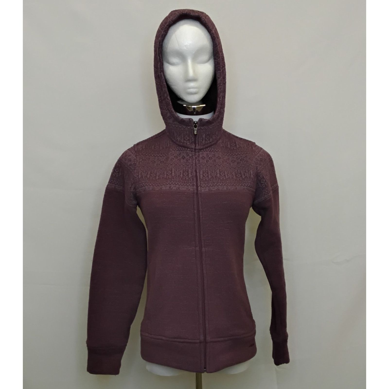 Patagonia Patagonia Hoodie Women's XS Purple Geometric Fleece Lined Size XS / US 0-2 / IT 36-38 - 2 Thumbnail