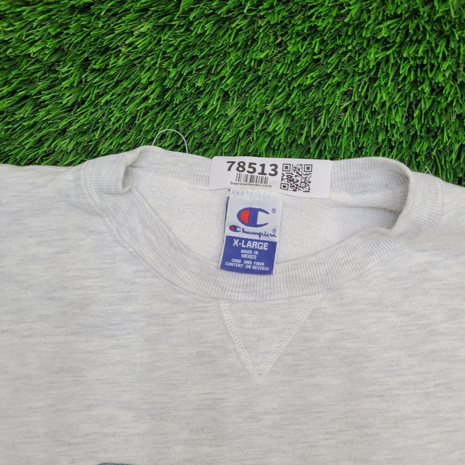 Champion VTG Y2K Champion Boxy Cropped Sweatshirt XL Script Spellout Size XL / US 12-14 / IT 48-50 - 2 Thumbnail
