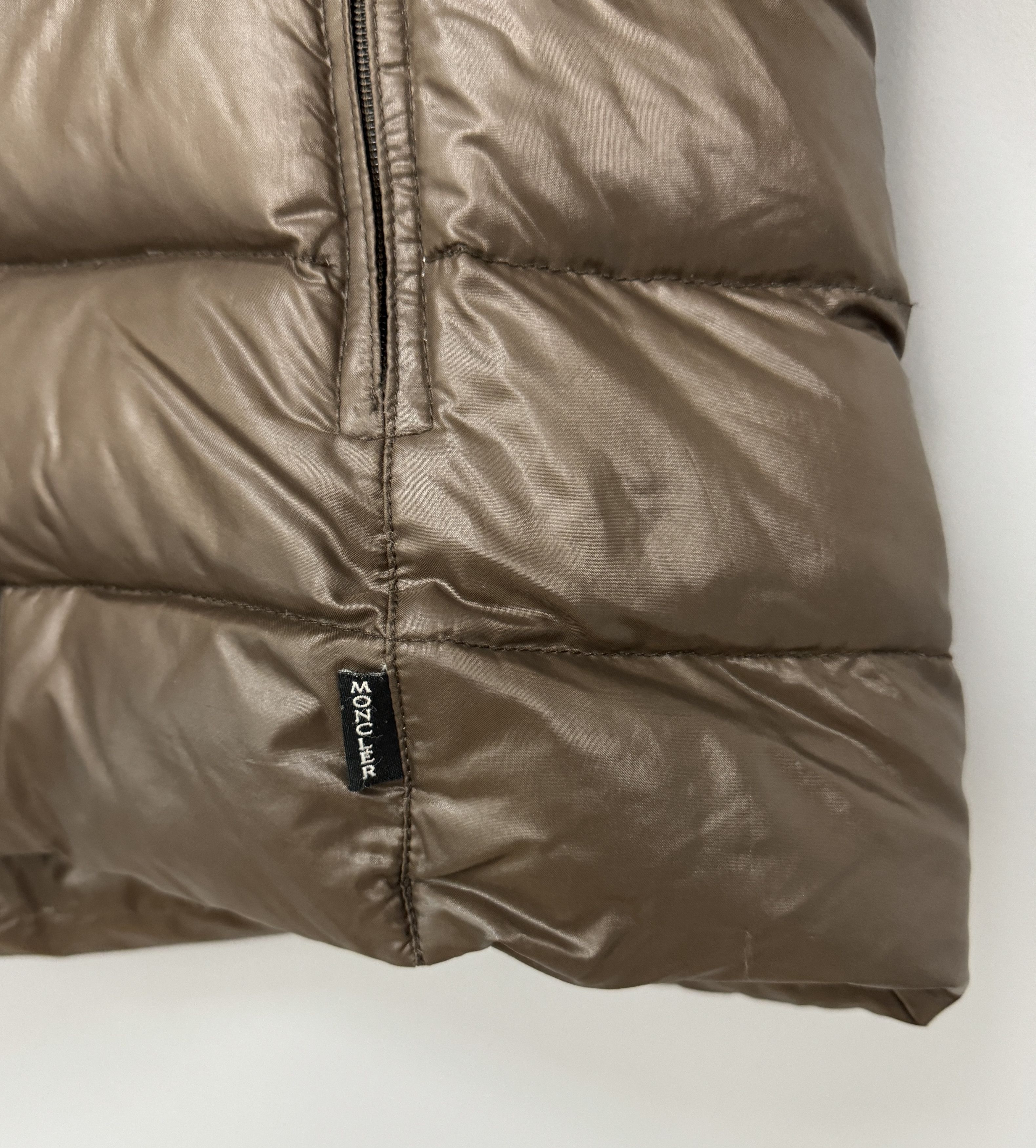 Moncler Moncler Down Jacket Puffer Zip Size 40 Brown Grenoble Size M / US 6-8 / IT 42-44 - 3 Thumbnail