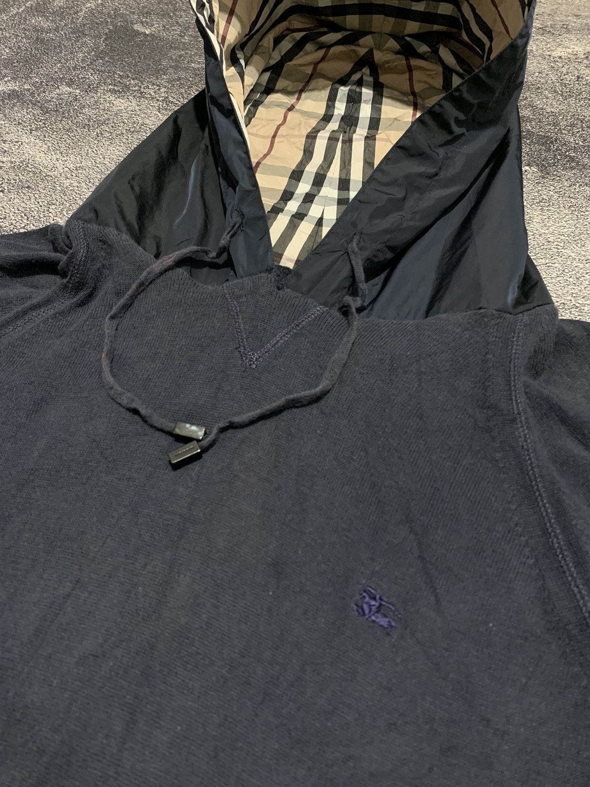 Burberry Burberry check trims cotton hoodie Size US M / EU 48-50 / 2 - 3 Thumbnail