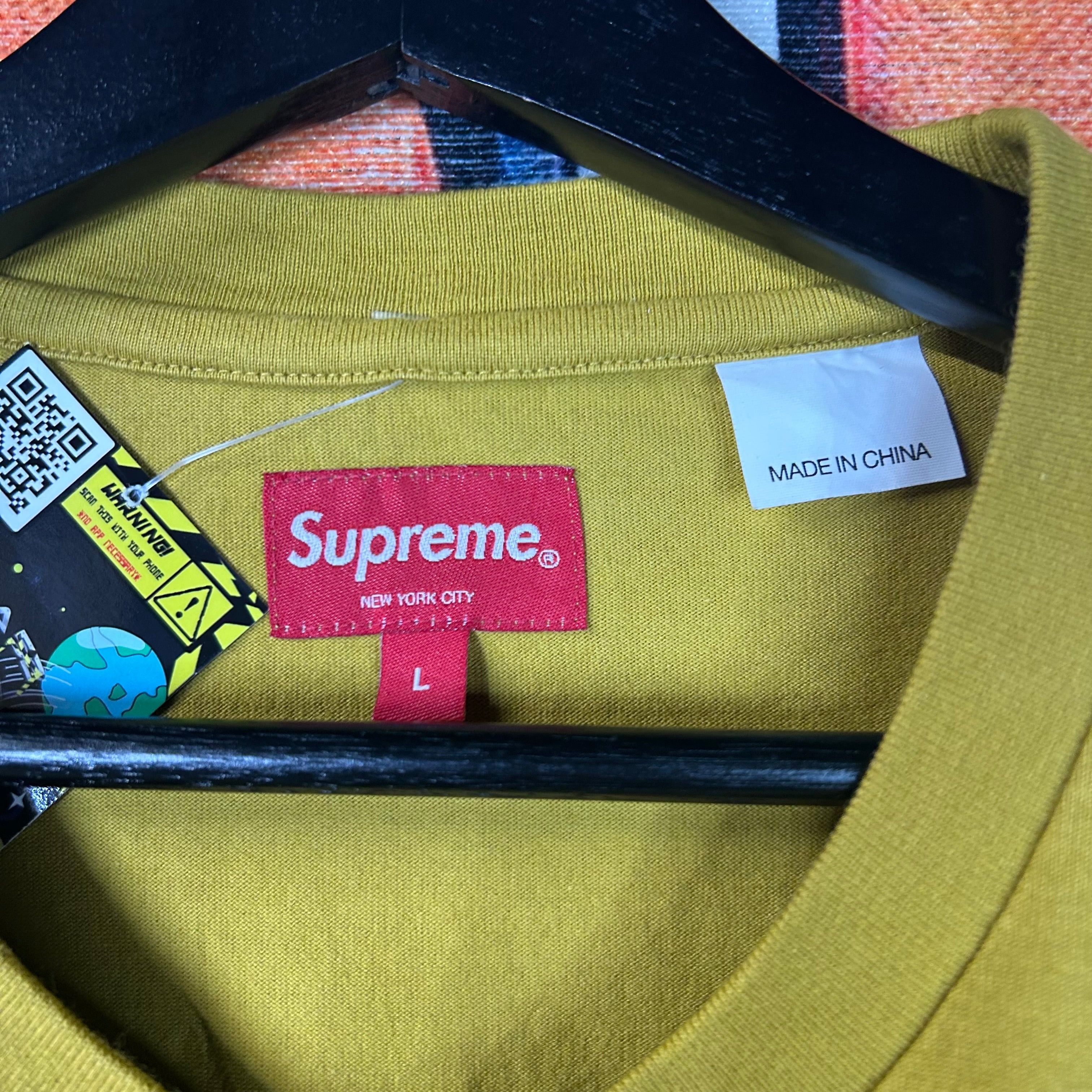 Supreme Supreme Gold Box Logo Long Sleeve Tee Size Large Size US L / EU 52-54 / 3 - 3 Thumbnail