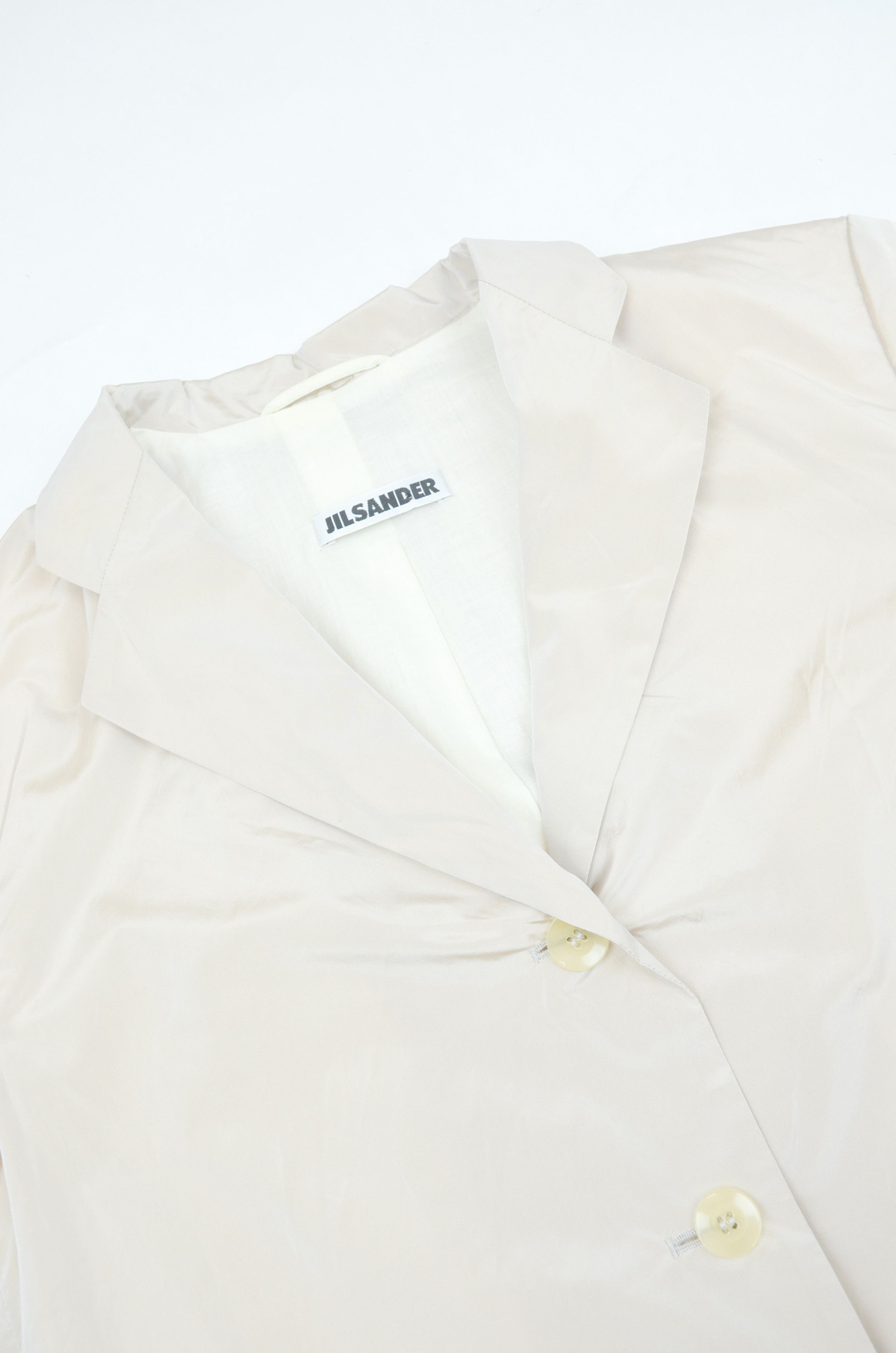 Jil Sander Jil Sander Vintage Beige Nylon Shimmer Blazer size 42 Size M / US 6-8 / IT 42-44 - 6 Thumbnail