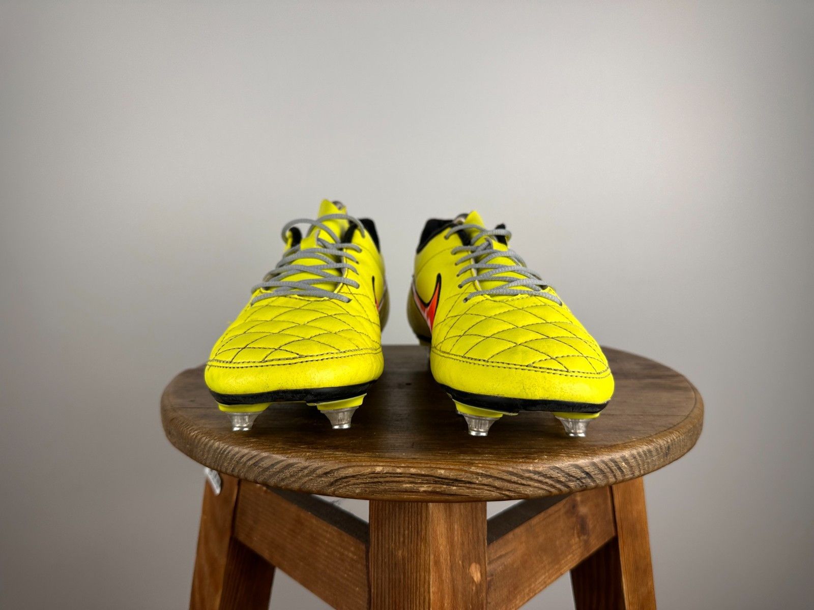 Nike Nike Tiempo Rio II Bootts Soccer Cleats Yellow Mens Size US7 Size US 7 / EU 40 - 2 Thumbnail