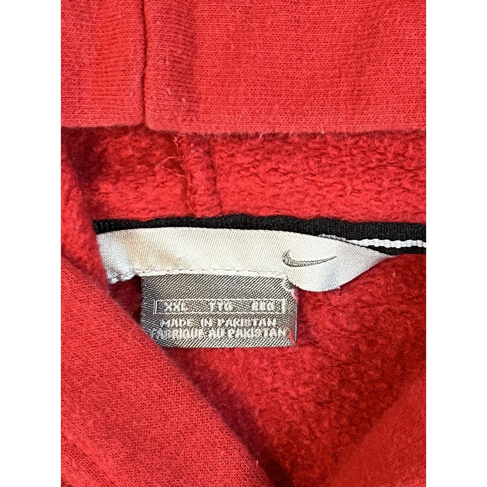 Nike Nike Y2k Red Mens Hoodie Sweatshirt size XXL Size US XXL / EU 58 / 5 - 4 Thumbnail