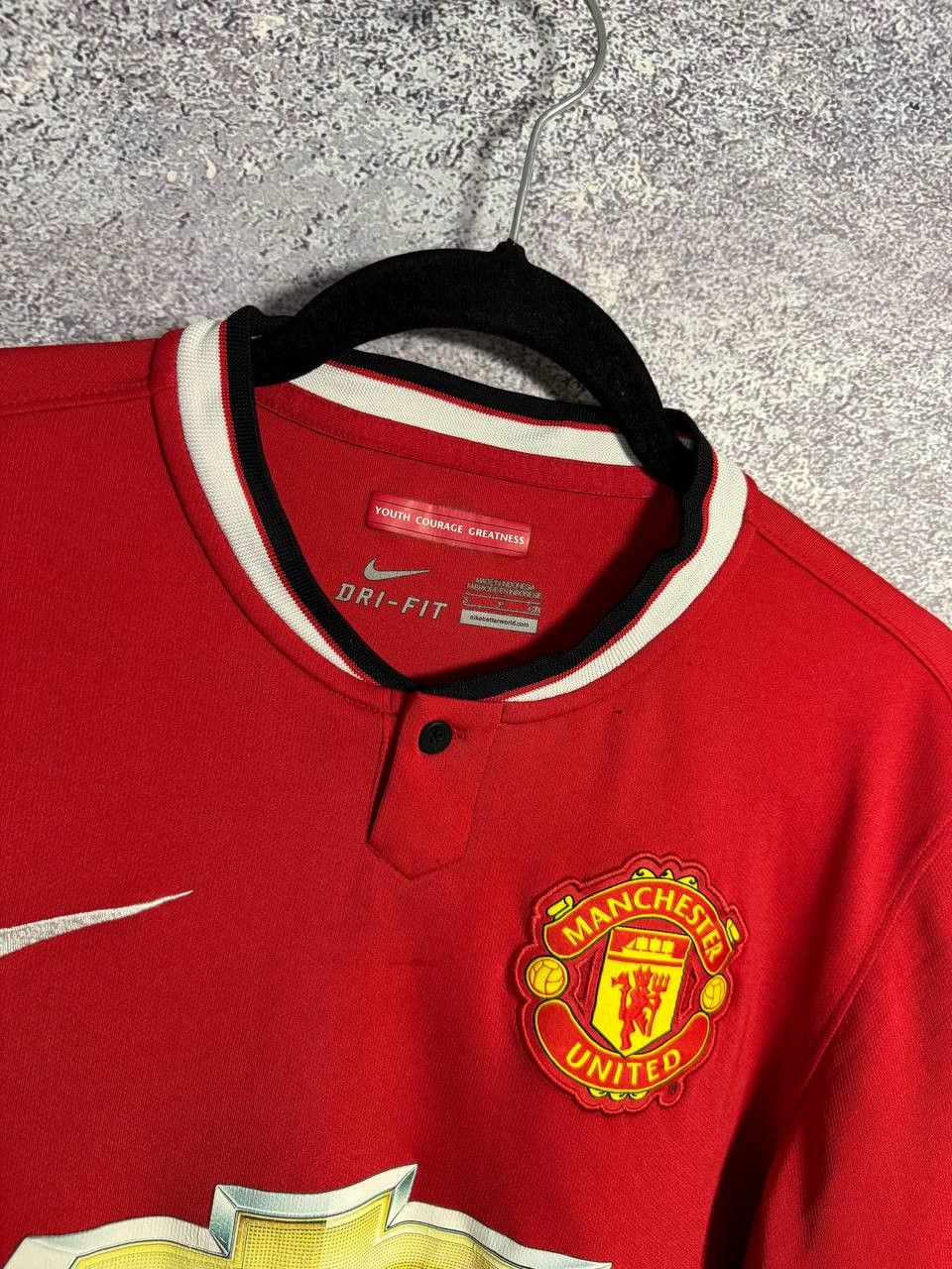 Vintage Vintage Manchester United 2014/15 Nike Soccer Jersey Size US S / EU 44-46 / 1 - 10 Thumbnail