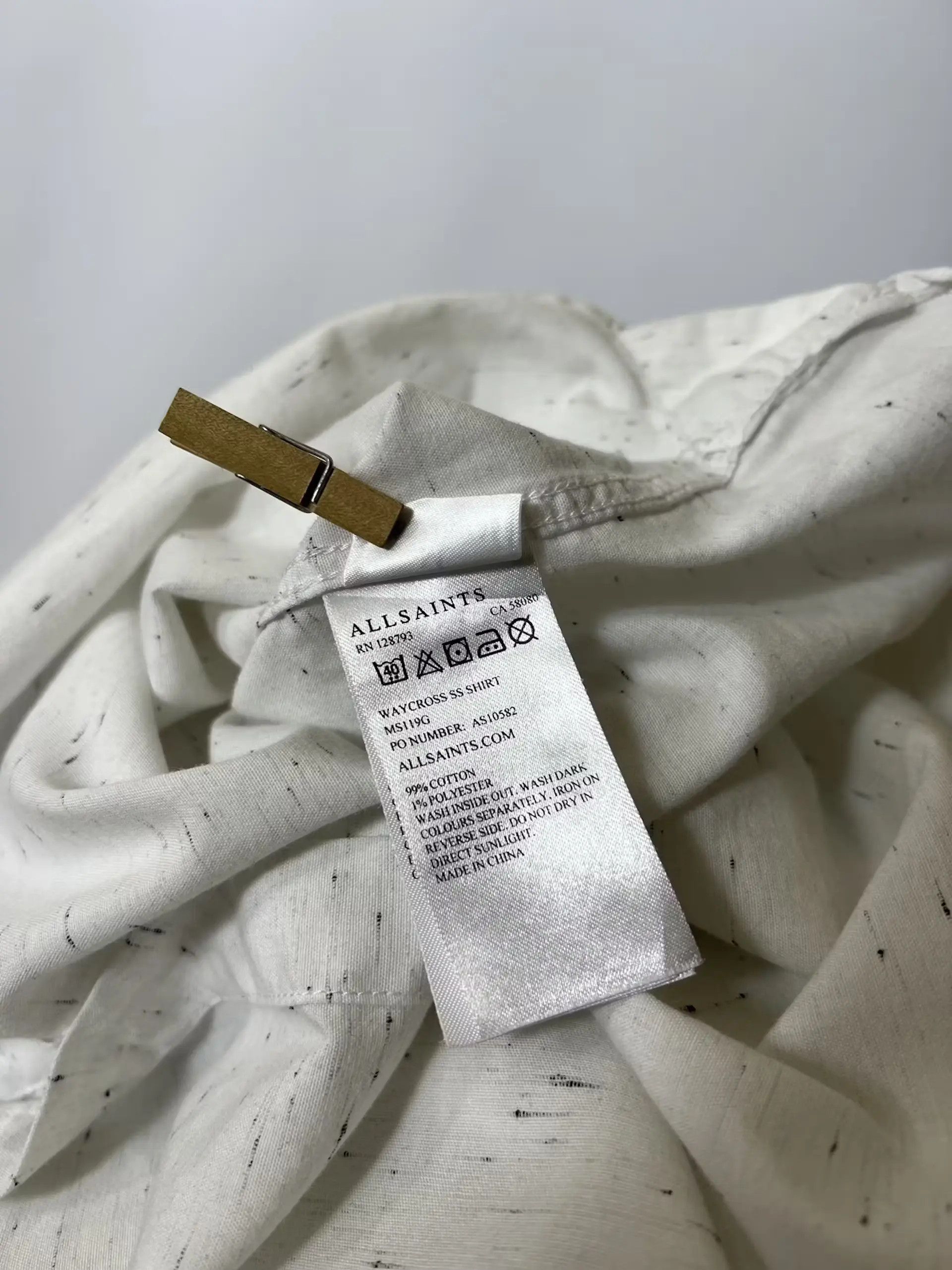 Allsaints × Japanese Brand All Saints Waycross SS shirt Size US M / EU 48-50 / 2 - 5 Thumbnail