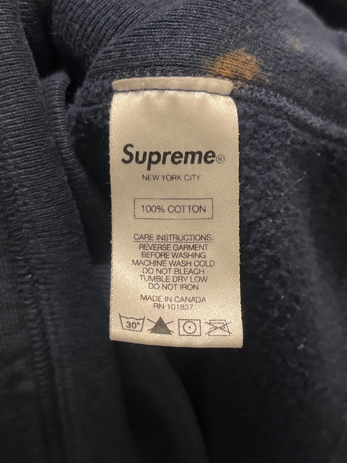 Supreme Vintage Rare Supreme Chrome Classic Logo Hoodie Size US L / EU 52-54 / 3 - 7 Thumbnail