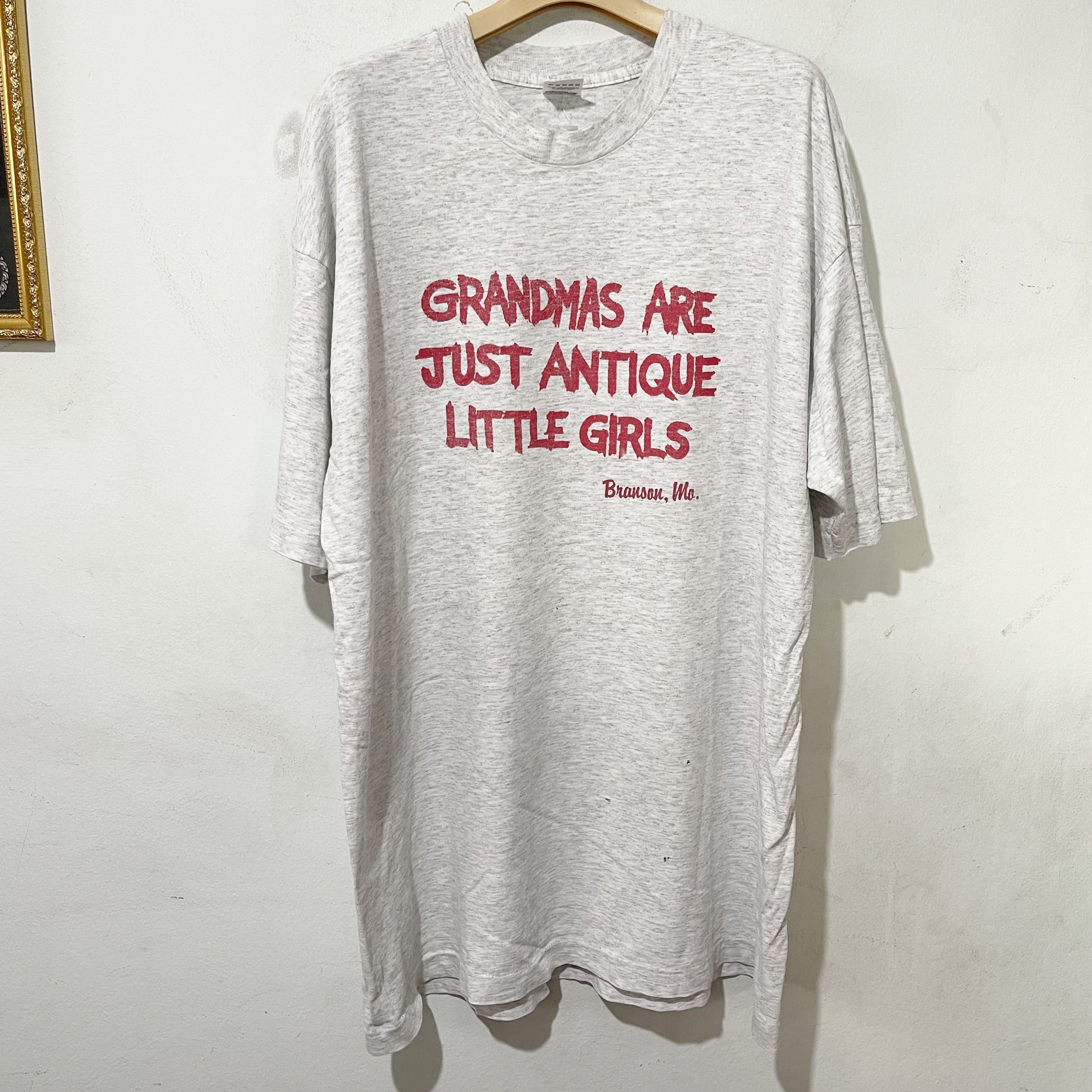 Vintage Vintage 90s Grandmas Are Just Antique Little Girls T-Shirt Size US XXL / EU 58 / 5 - 1 Thumbnail