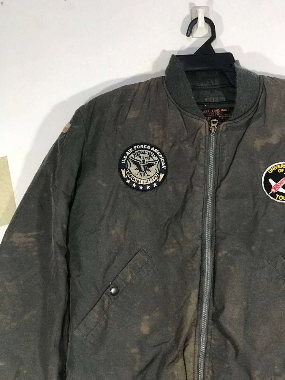 Buzz Rickson's Vintage flying jacket MA-1 buzz rickson schoeller Size US M / EU 48-50 / 2 - 5 Thumbnail
