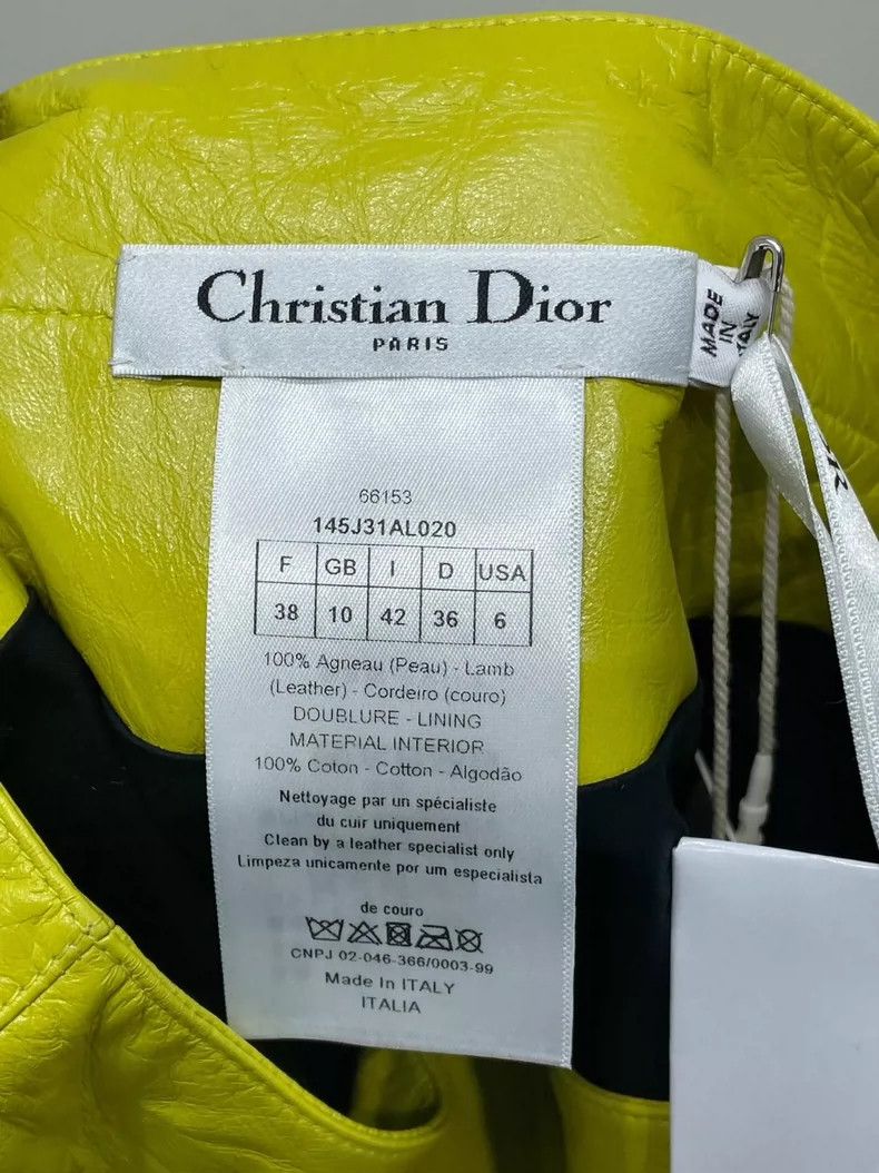 Dior Dior Lambskin short skirt 2504-Nextarrow Size 25" / US 0 / IT 36 - 4 Thumbnail