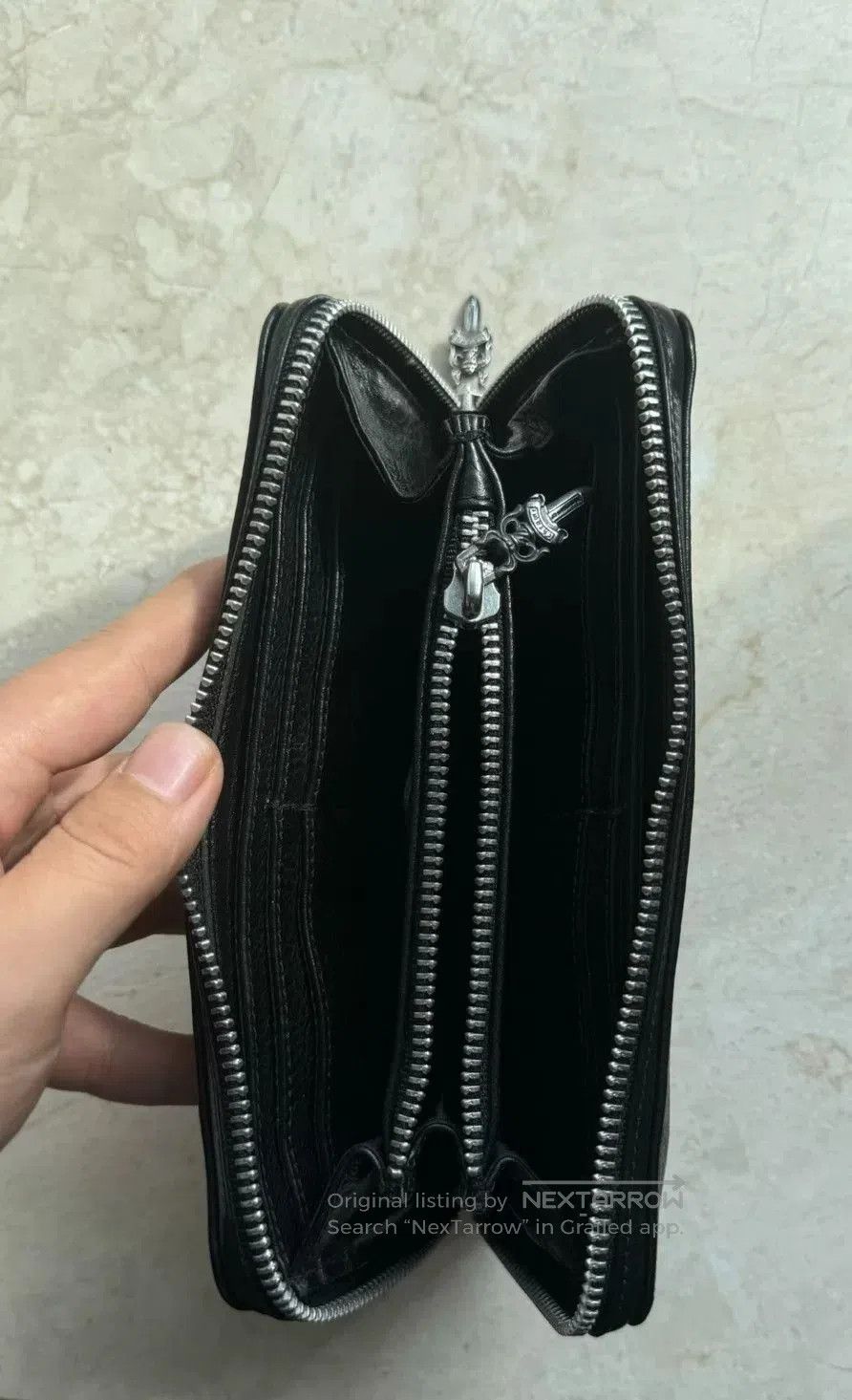 Chrome Hearts chrome hearts flame cross long wallet. Size ONE SIZE - 6 Thumbnail