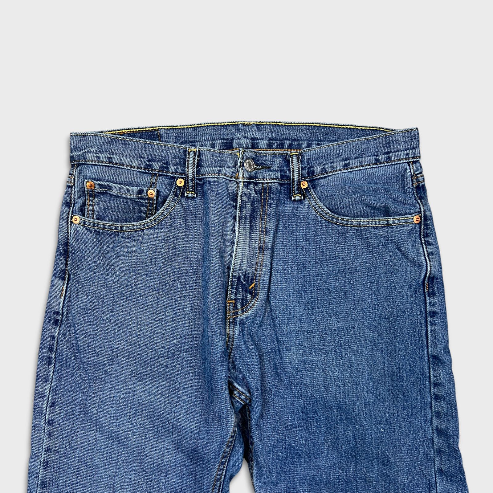 Levi's × Vintage Levi's 505 Jeans 33x30 Original Straight Leg Denim Pants Size US 33 - 2 Thumbnail