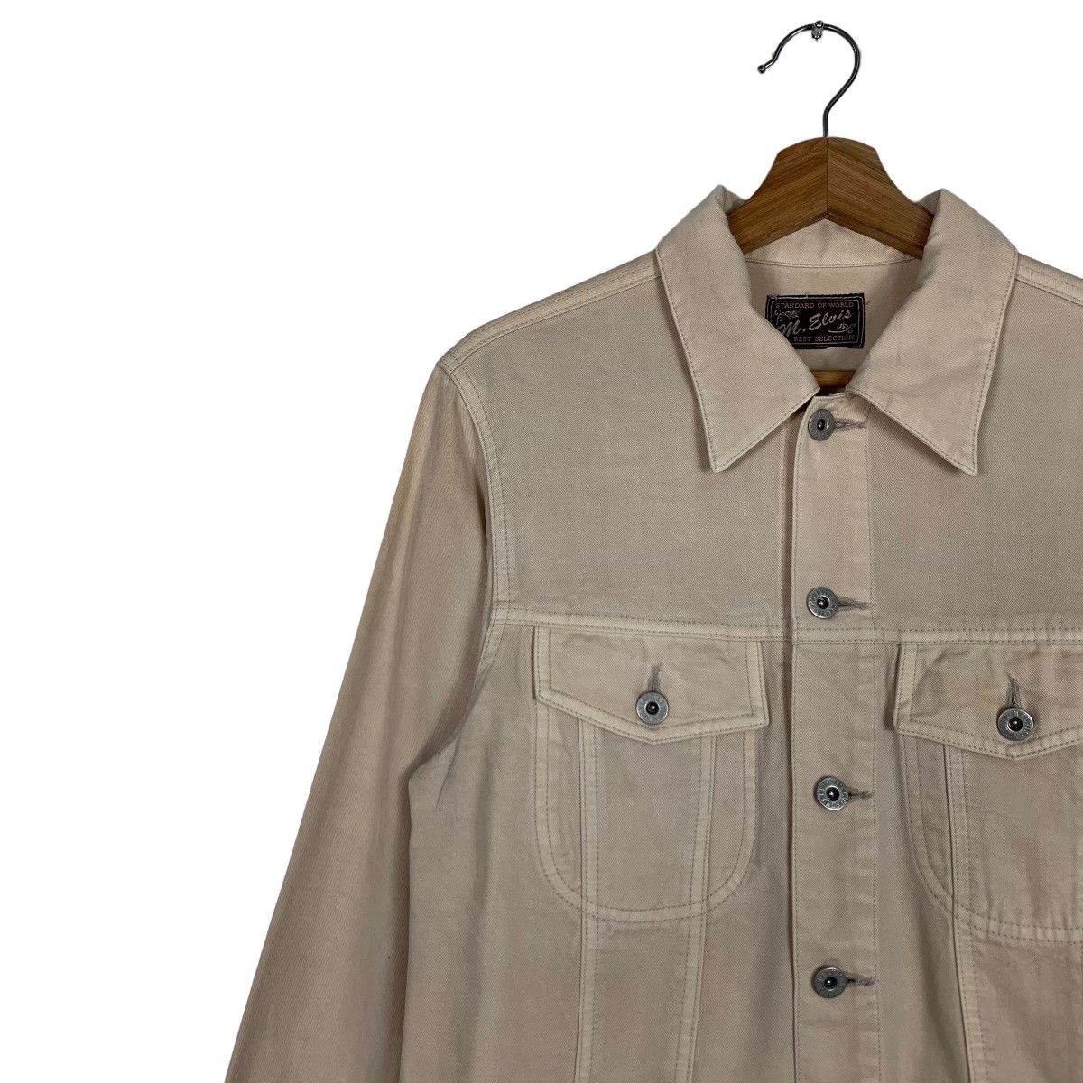 Japanese Brand M.ELVIS Work Jacket #0108-C6 Size US M / EU 48-50 / 2 - 4 Thumbnail