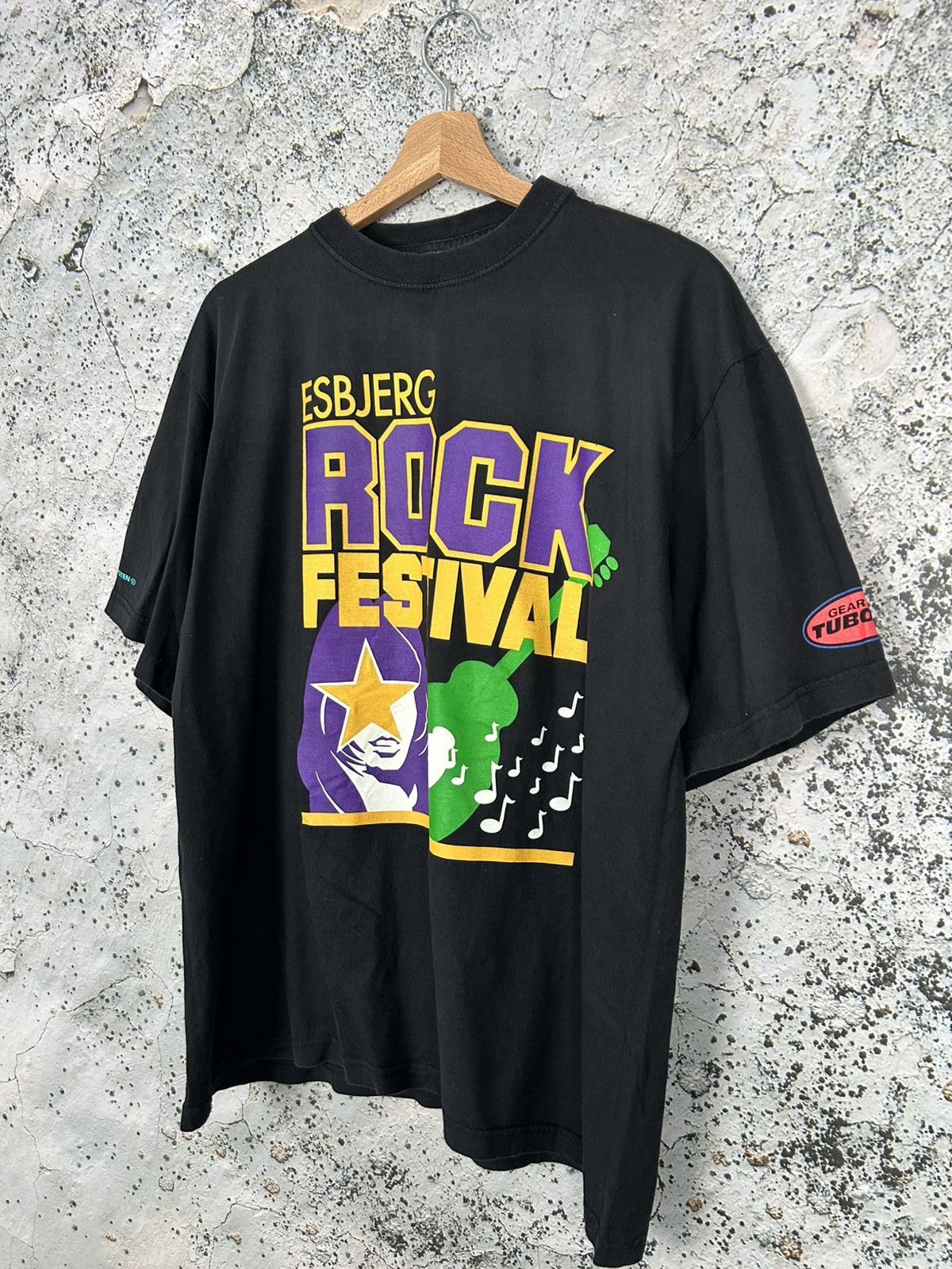 Band Tees Vintage 1996 Esbjerg Rock Festival Meat Leaf Deep Purple Size US L / EU 52-54 / 3 - 3 Thumbnail