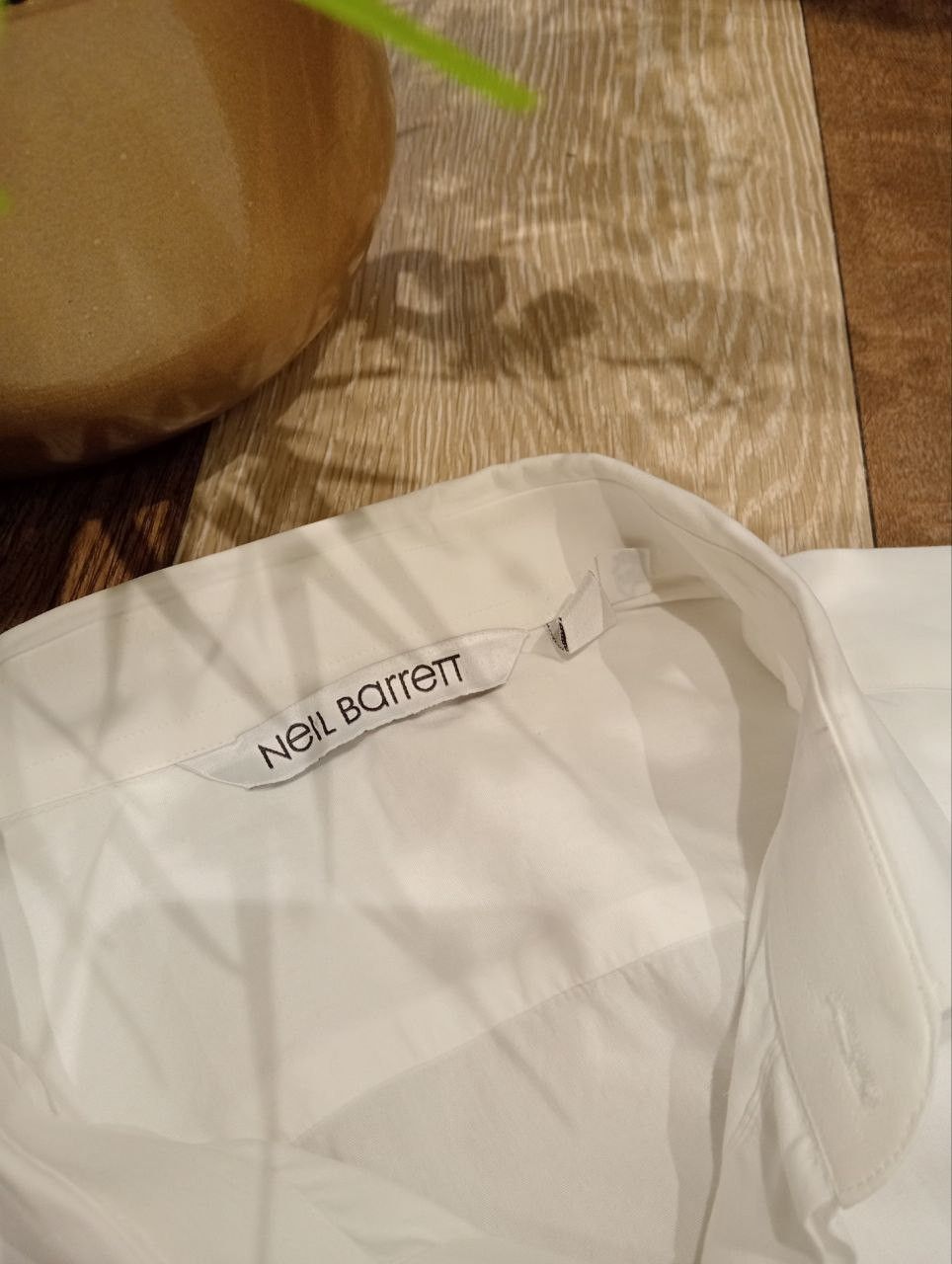 Neil Barrett NEIL BARRETT SLIM FIT WHITE SHIRT - WHITE Size US L / EU 52-54 / 3 - 6 Thumbnail