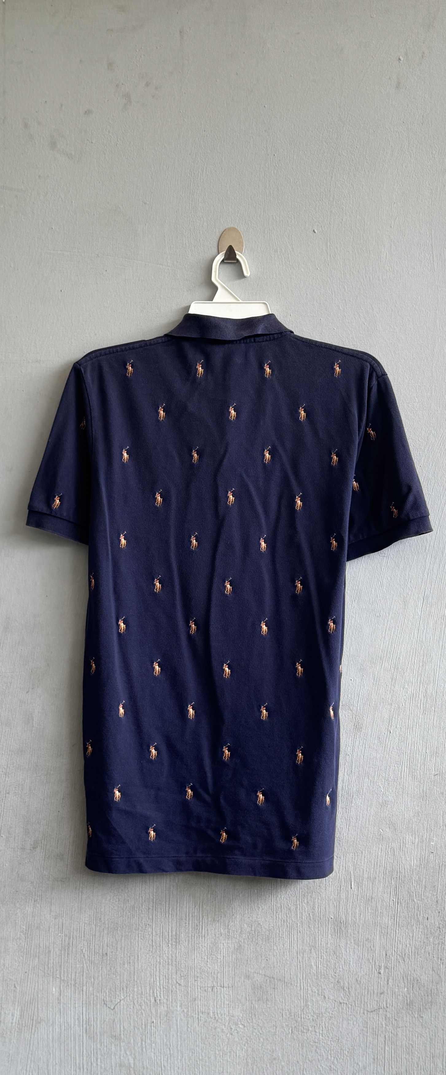 Polo Ralph Lauren Polo Ralph Lauren Monogram Embroidery Vintage Shirt Size US S / EU 44-46 / 1 - 6 Thumbnail
