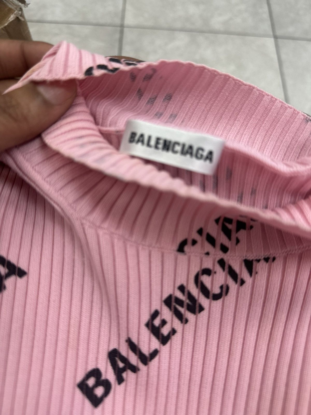 Balenciaga Balenciaga Pink Mid Dress Size S / US 4 / IT 40 - 2 Thumbnail