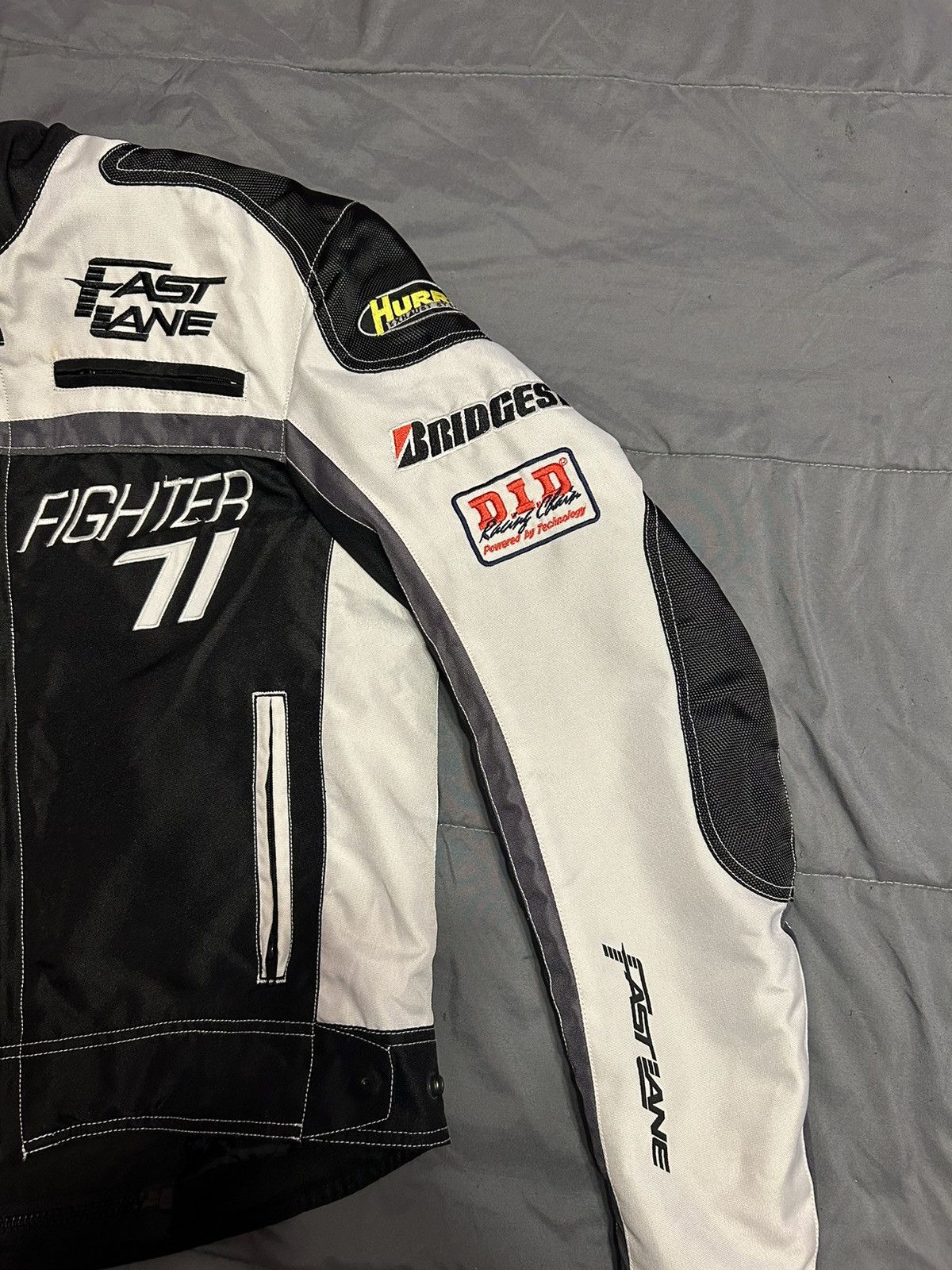 Vintage Fast Line Speed Fighter Racing Jacket Size US M / EU 48-50 / 2 - 3 Thumbnail