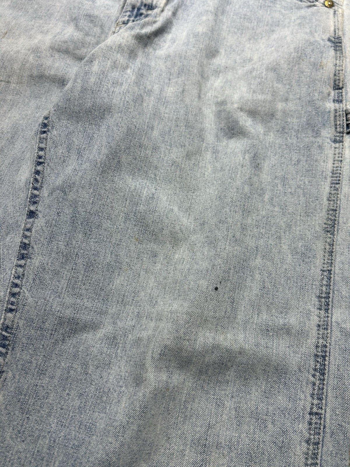 Vintage Vtg Lee can’t bust em carpenter jeans light wash baggy 32x31 Size US 32 / EU 48 - 9 Thumbnail