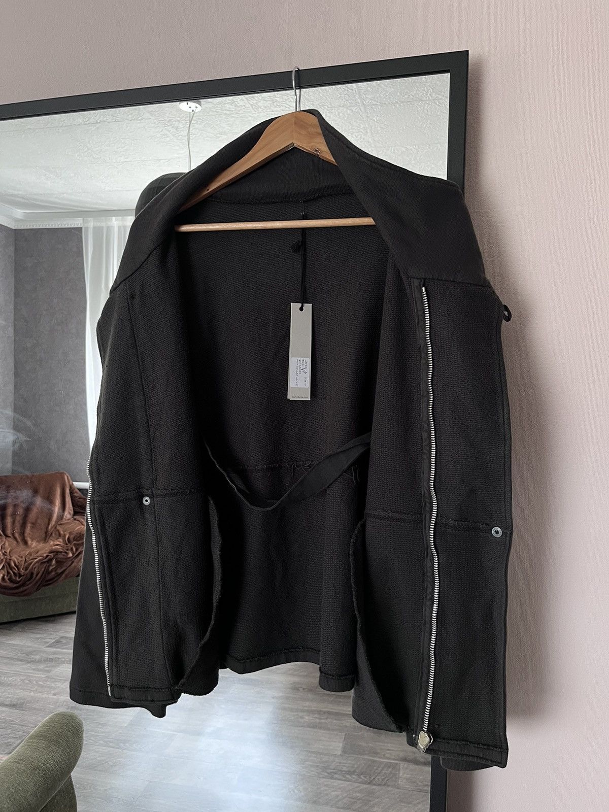 Damir Doma SILENT DAMIR DOMA HIGH COLLAR OVERSIZED ZIPPED JACKET Size US M / EU 48-50 / 2 - 2 Thumbnail