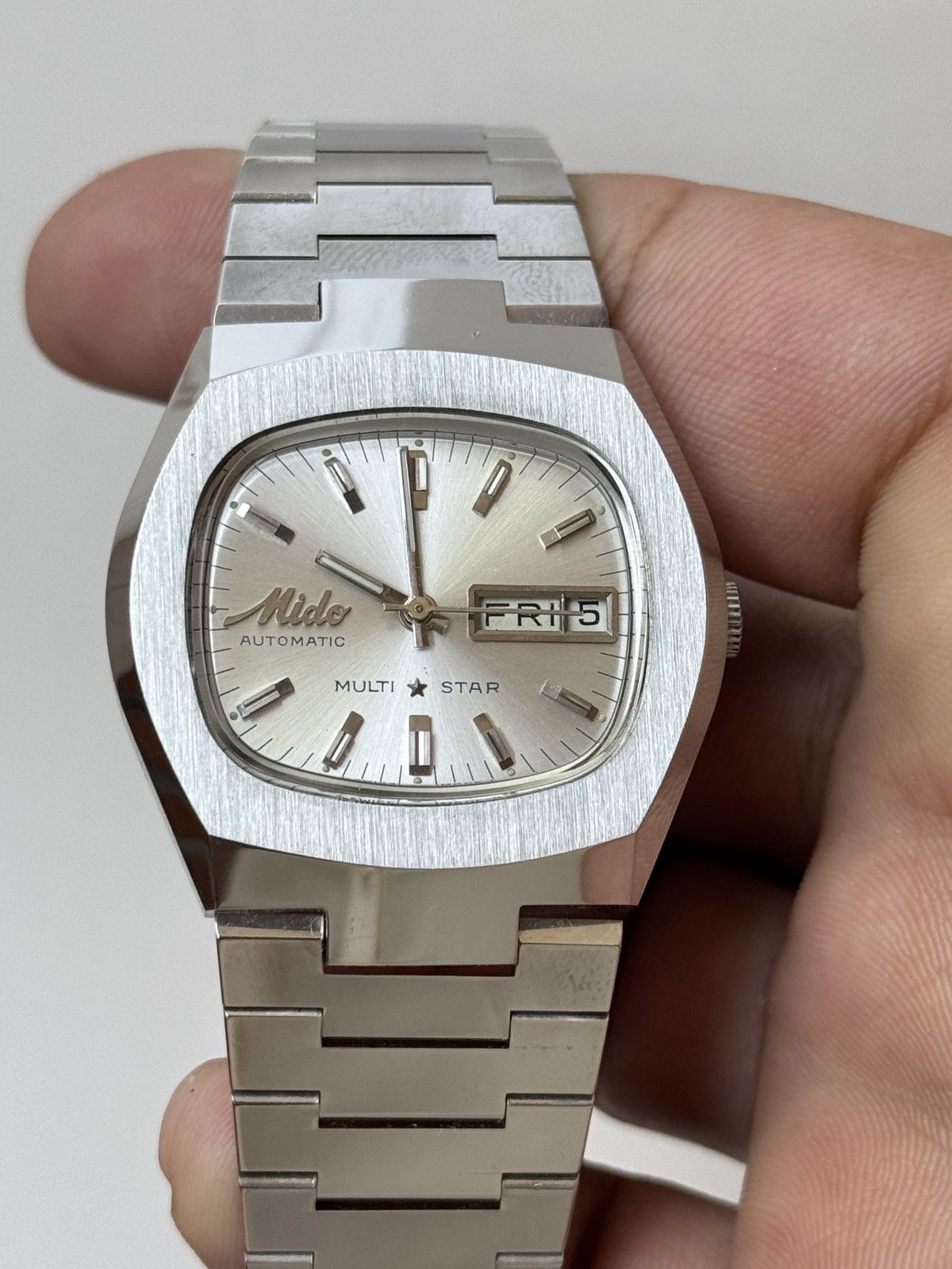 Vintage MIDO MULTI STAR AUTOMATIC WATCH Size 36 - 4 Thumbnail