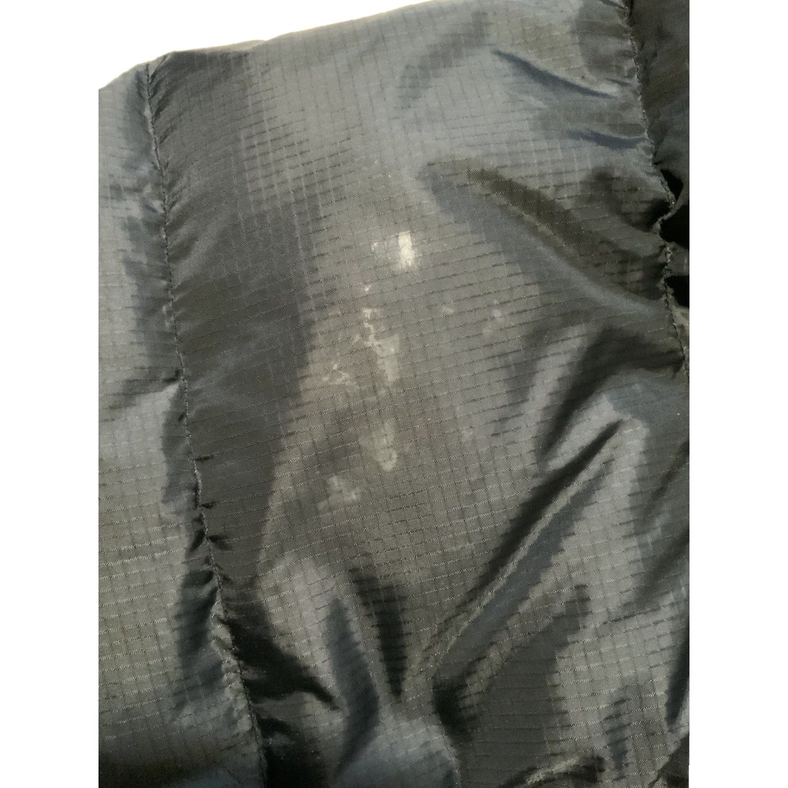 VINTAGE Gap Puffer Jacket Mens 90s Reversible Down Quilted Black Sz. M