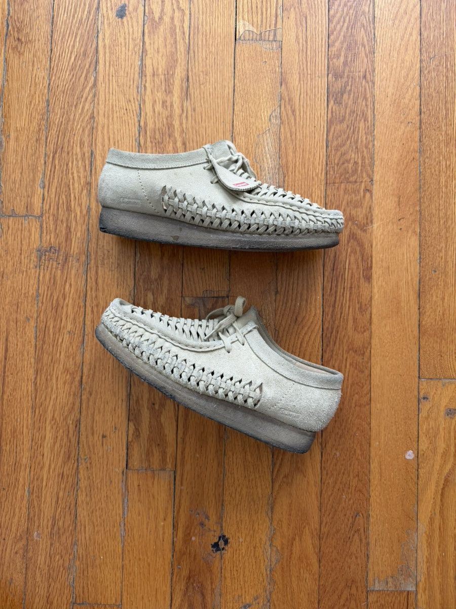 Clarks × Supreme Supreme x clarks woven wallabees Size US 8 / EU 41 - 3 Thumbnail