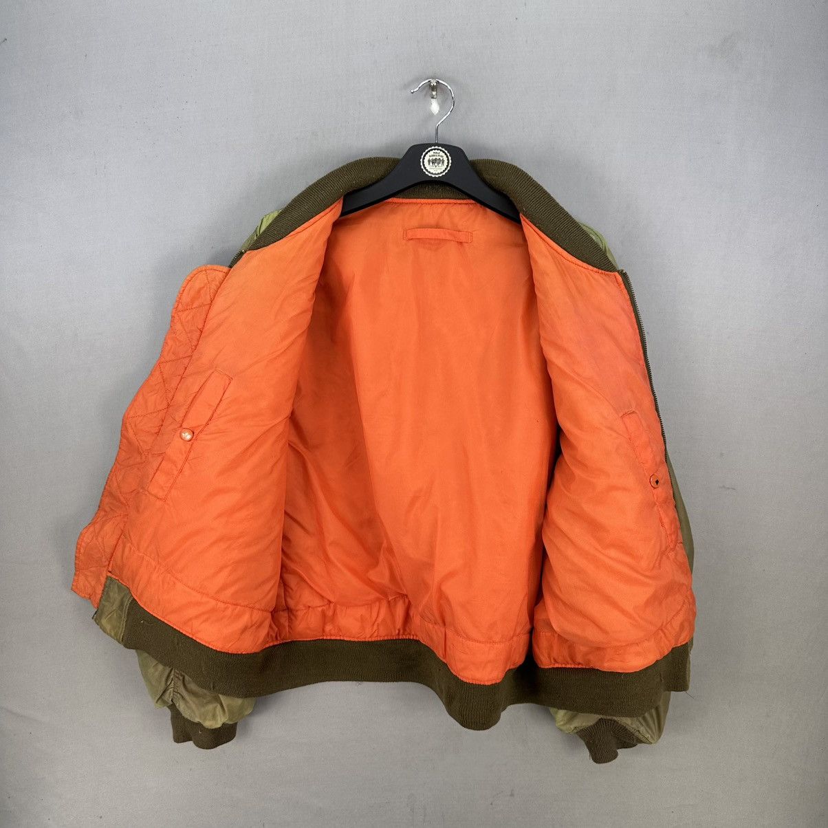 Alpha Industries Vintage Alpha Industries Bomber Jacket Sun Faded Size US M / EU 48-50 / 2 - 7 Thumbnail