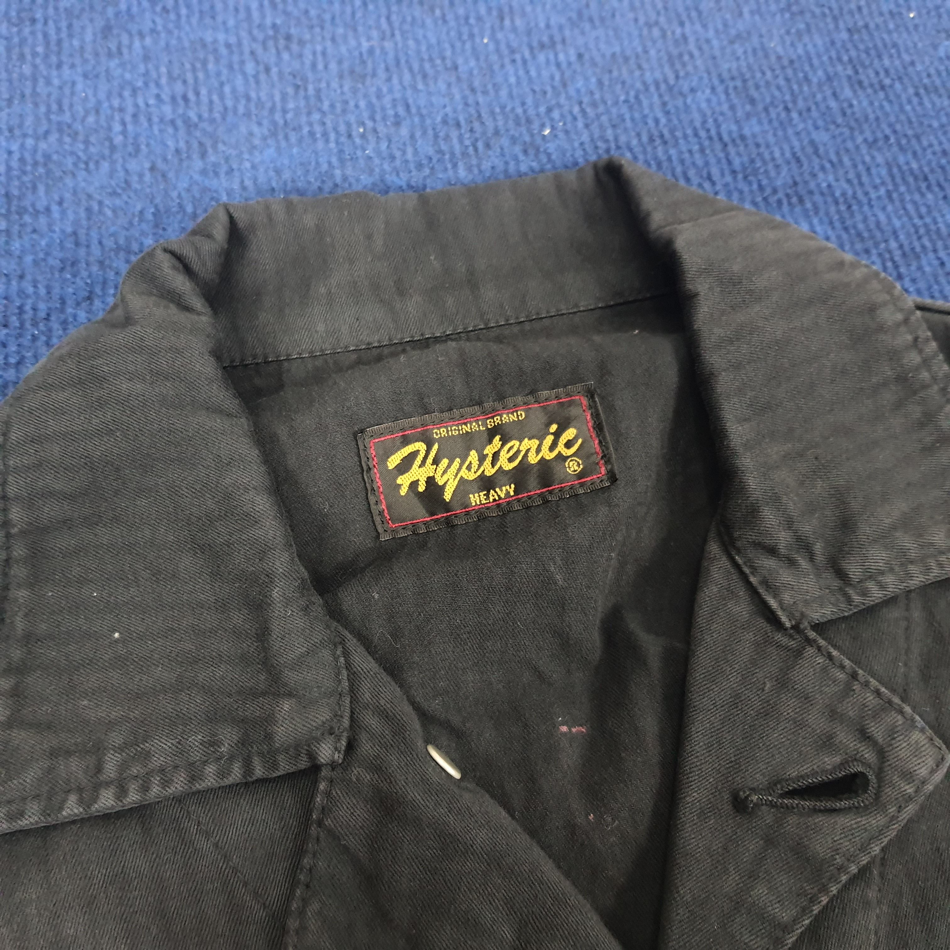 Hysteric Glamour Vintage Hysteric Glamour Evil Patches Coverall C130N6 Size US XS / EU 42 / 0 - 8 Thumbnail
