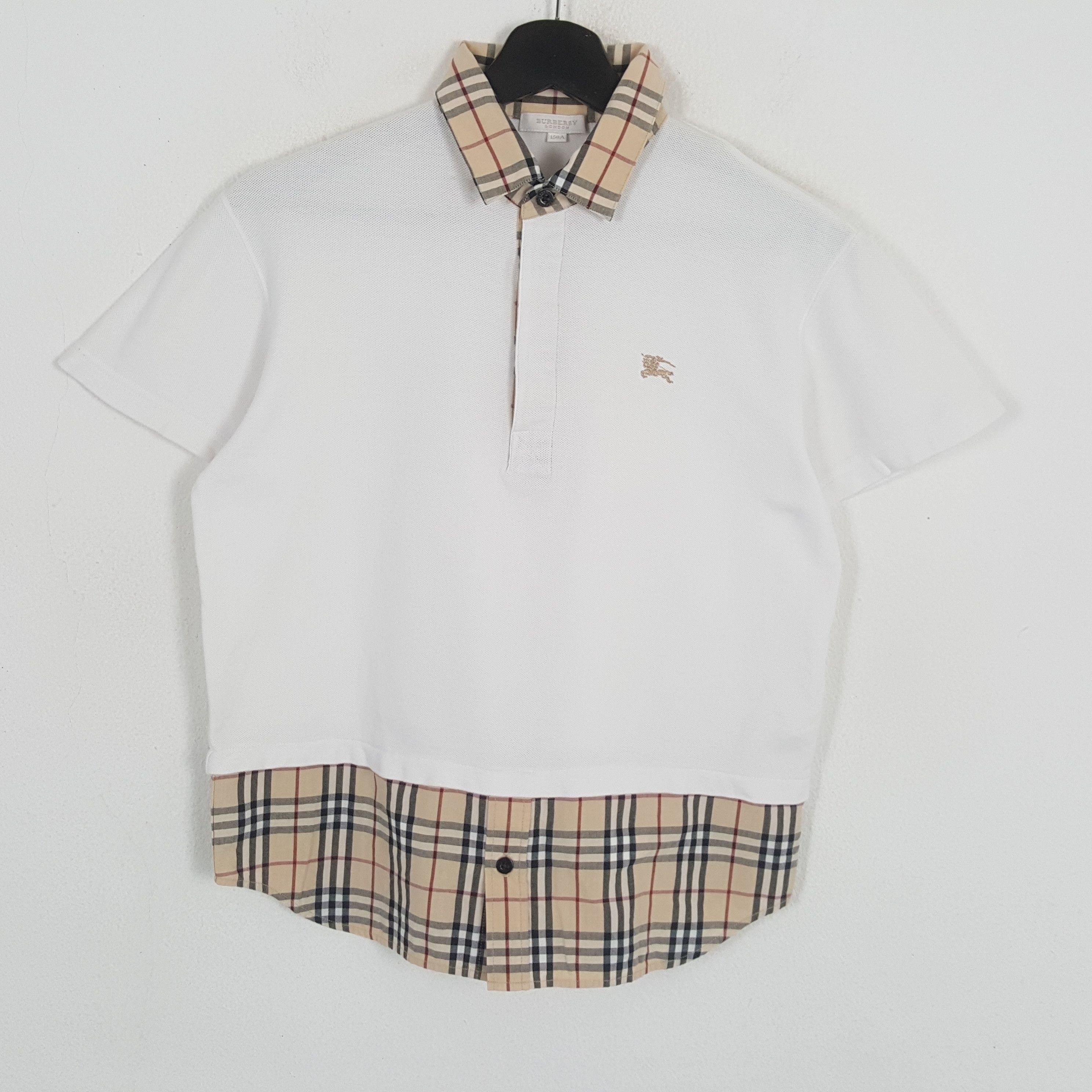 Burberry × Vintage BURBERRY LONDON Fashion Style Luxury Brand Polos Size S / US 4 / IT 40 - 1 Thumbnail