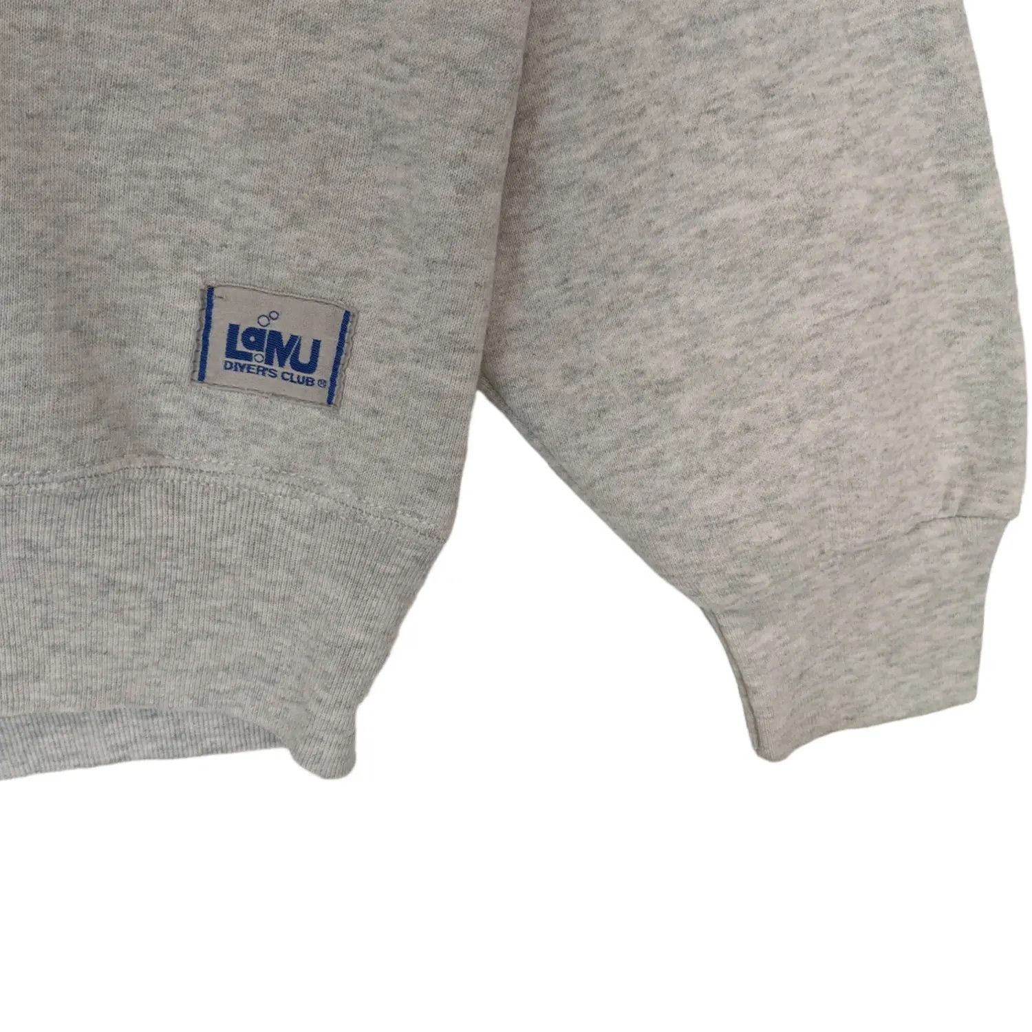 Fruit Of The Loom Vintage 90's FOTL Lamu Diver's Club Jumper Sweatshirt Size US M / EU 48-50 / 2 - 6 Thumbnail
