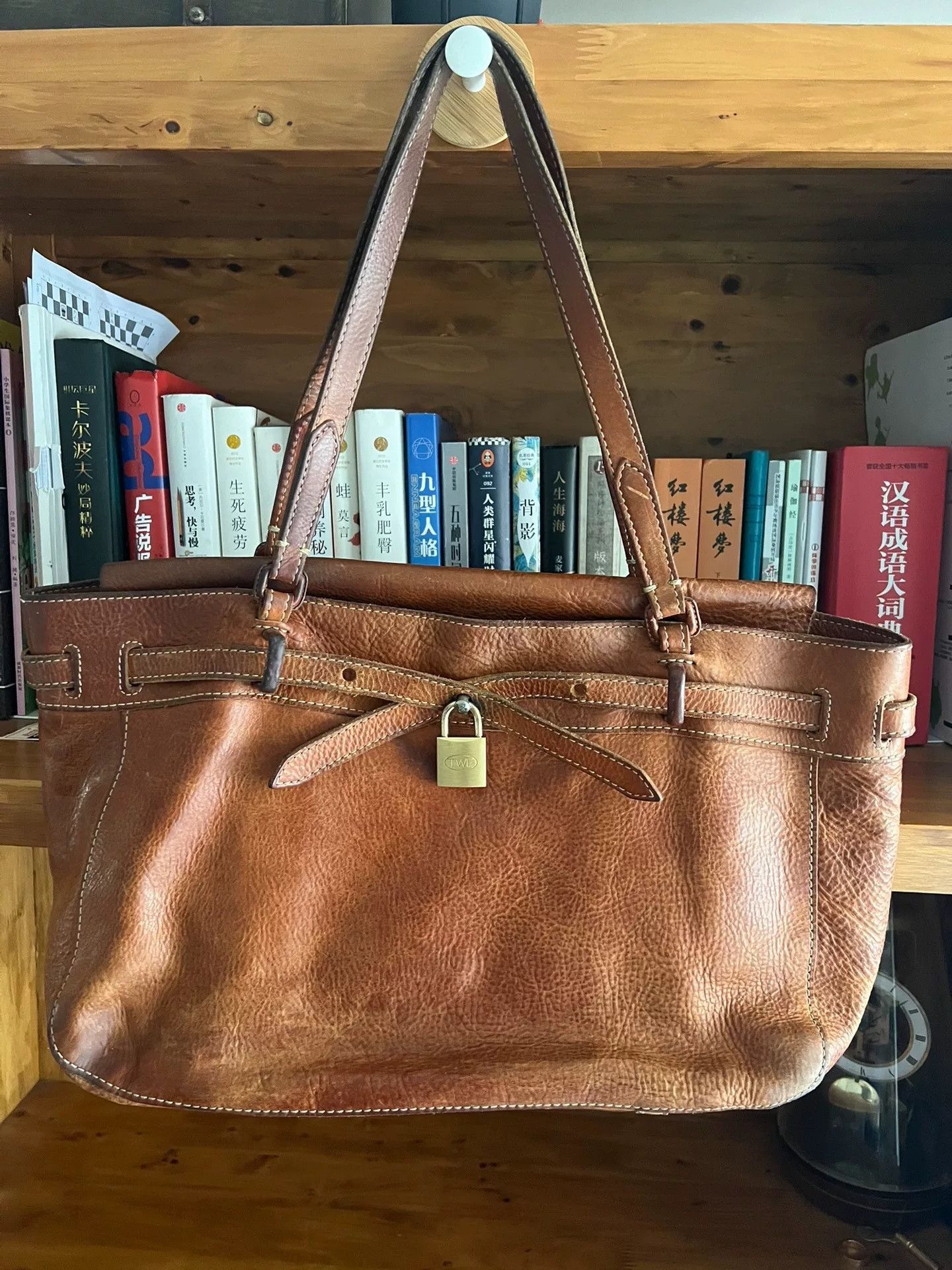 Gents Genten Vintage Leather Bag Size ONE SIZE - 1 Thumbnail
