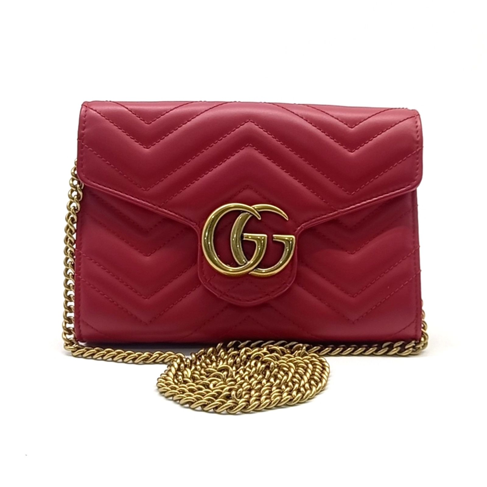 Gucci Marmont Matrace Crossbody Bag (474575) (10078260), Women's