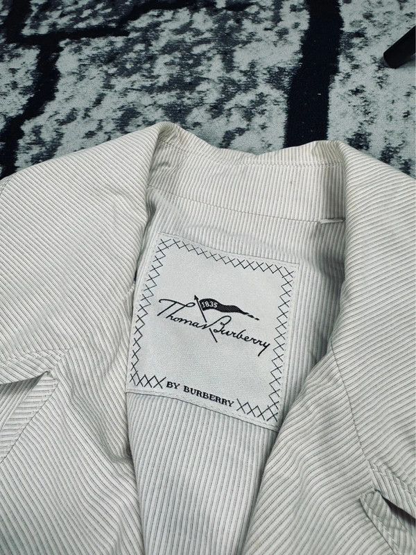 Burberry Vintage Burberry beige striped trench coat S Size S / US 4 / IT 40 - 4 Thumbnail