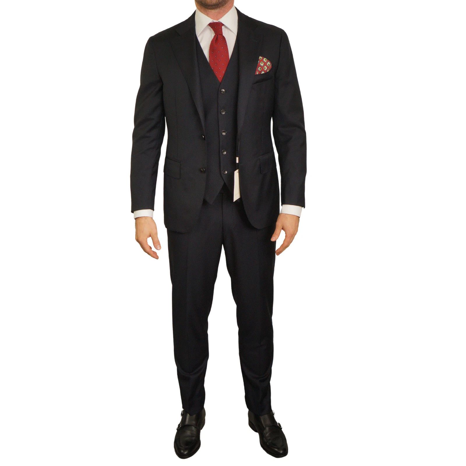 Suitsupply Men Suitsupply Suit 3 Piece Lazio Perennial Barberis US52S Size 52S - 1 Thumbnail